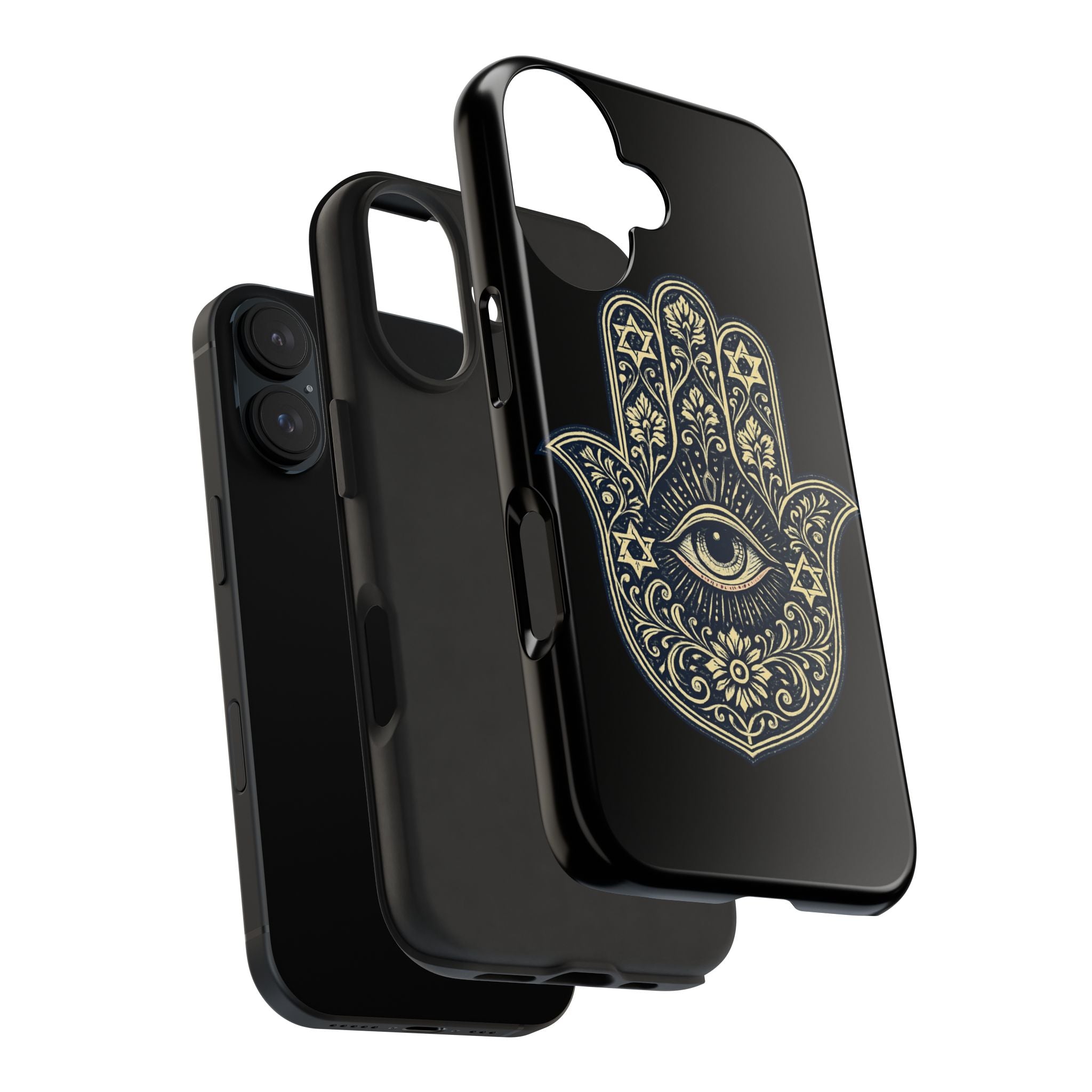 Hamsa Eye Tough Phone Case — Protective Spiritual Phone Cover