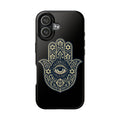 Hamsa Eye Tough Phone Case — Protective Spiritual Phone Cover