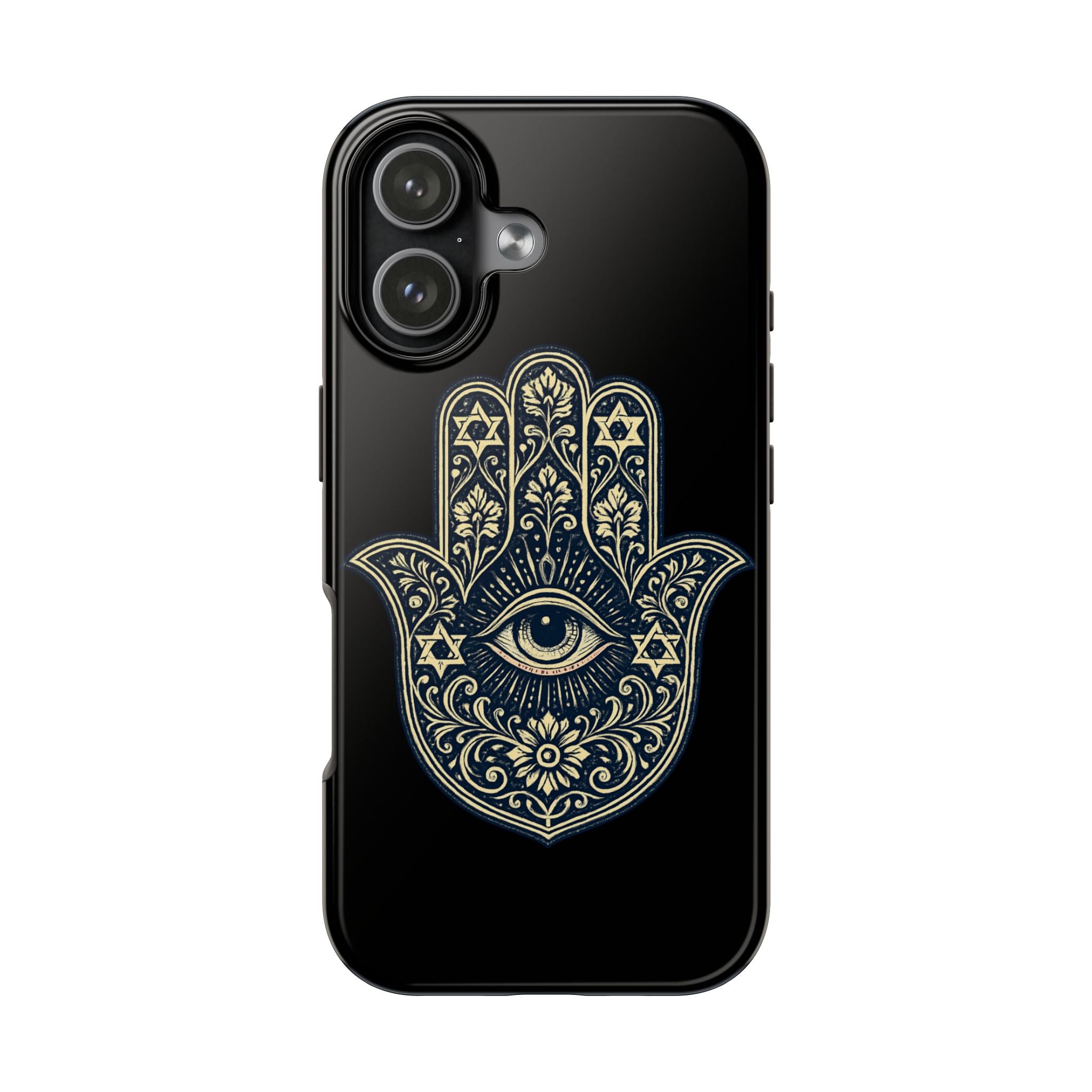 Hamsa Eye Tough Phone Case — Protective Spiritual Phone Cover