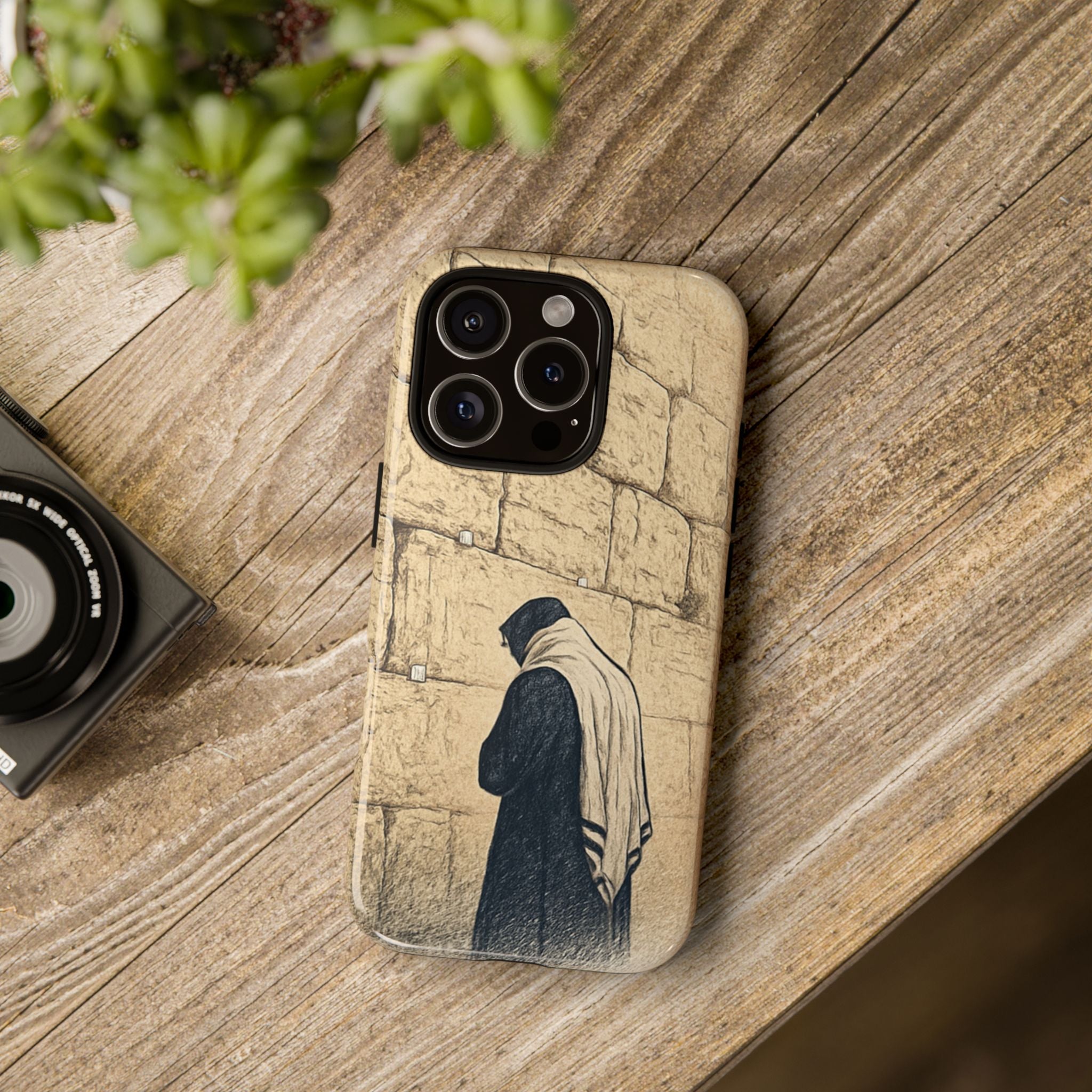 Western Wall Prayer Phone Case — Jewish Prayer Design Tough Cases