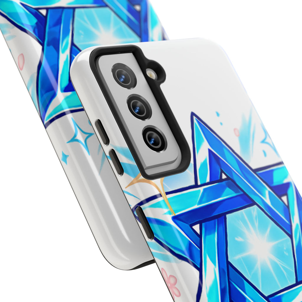 Star of David Blue Phone Case — Jewish Protection Design | Jewish Gift