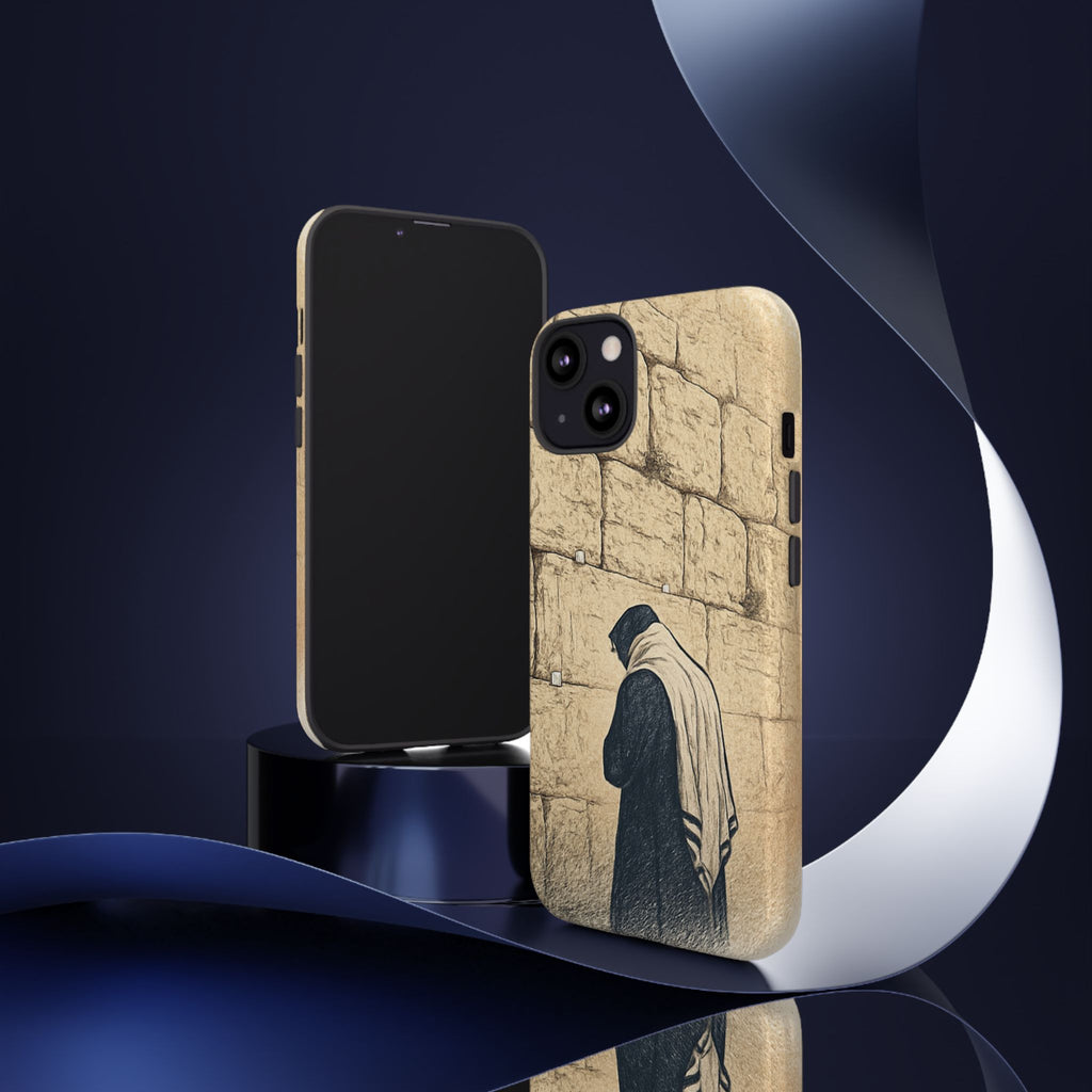 Western Wall Prayer Phone Case — Jewish Prayer Design Tough Cases