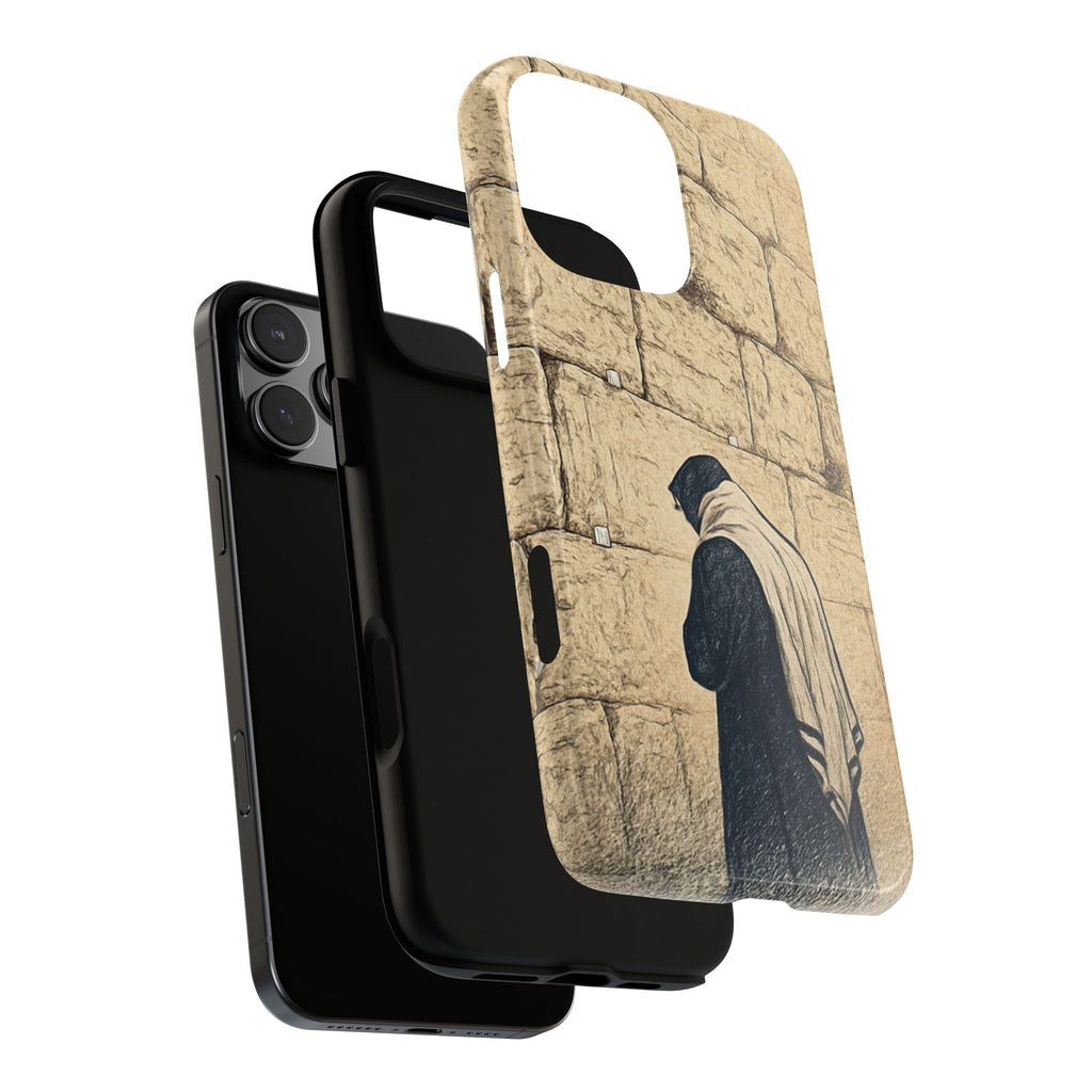 Western Wall Prayer Phone Case — Jewish Prayer Design Tough Cases