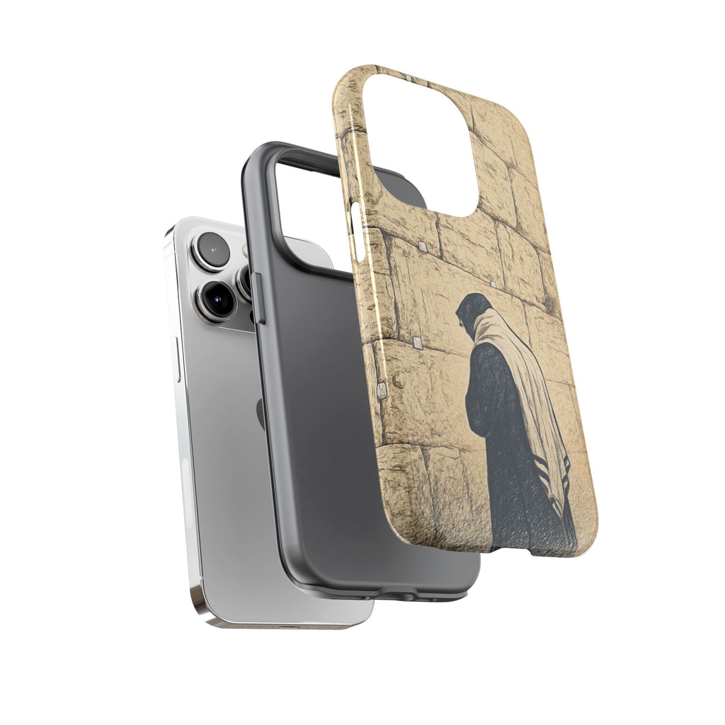 Western Wall Prayer Phone Case — Jewish Prayer Design Tough Cases