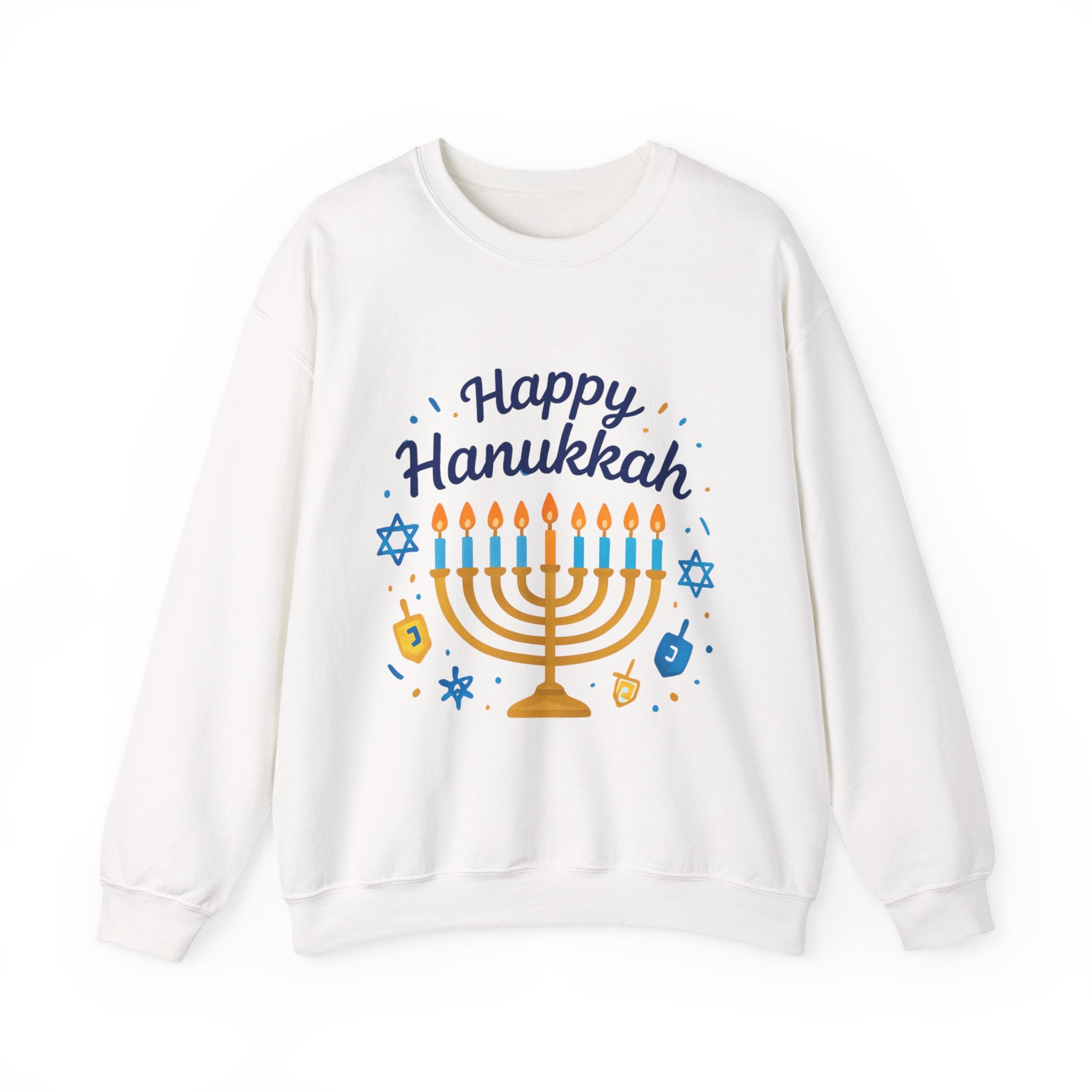 Happy Hanukkah Menorah Sweatshirt