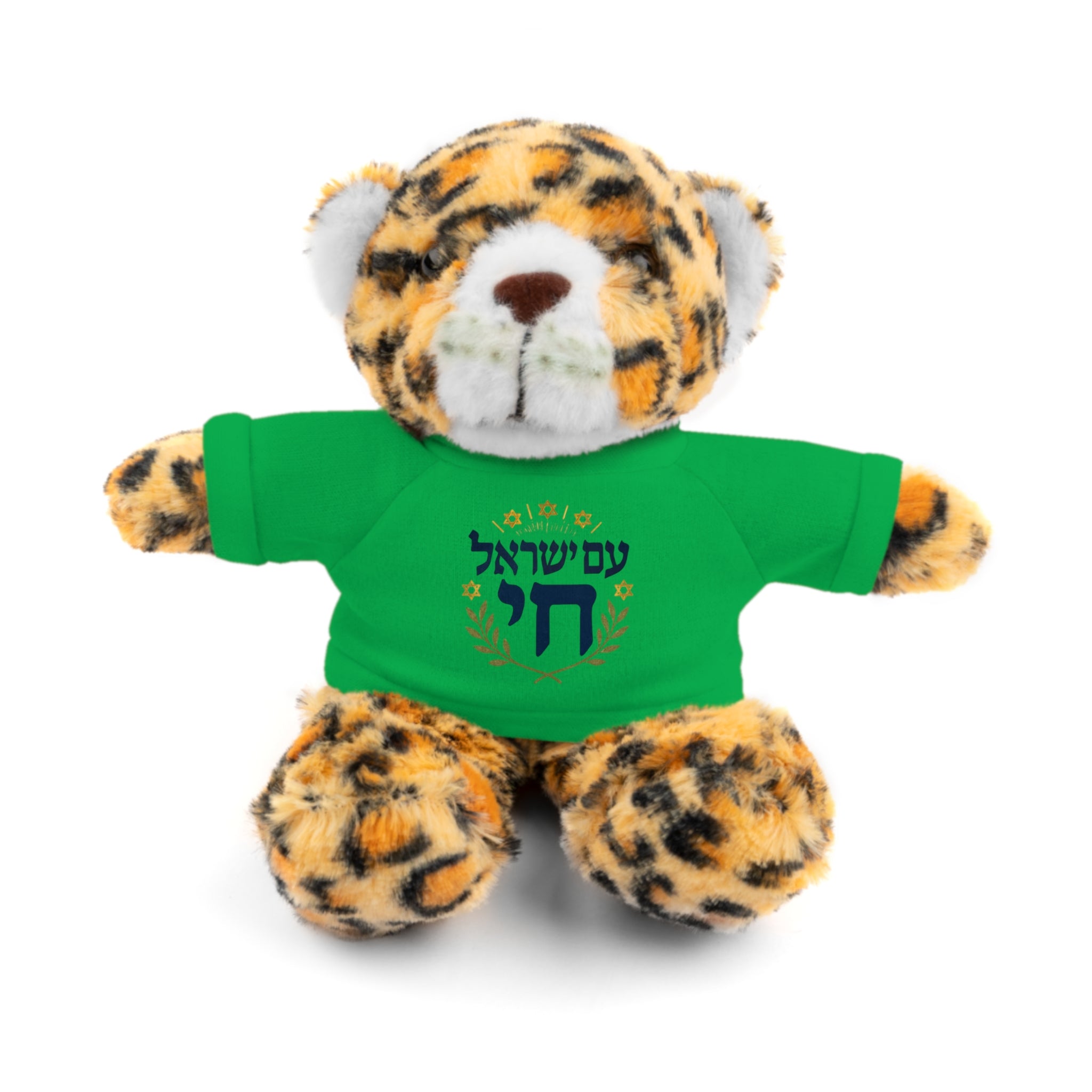 Israel Chai Teddy Bear — Plush Stuffed Animal with Tee