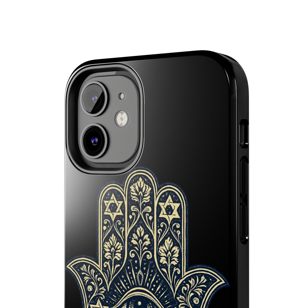 Hamsa Eye Tough Phone Case — Protective Spiritual Phone Cover