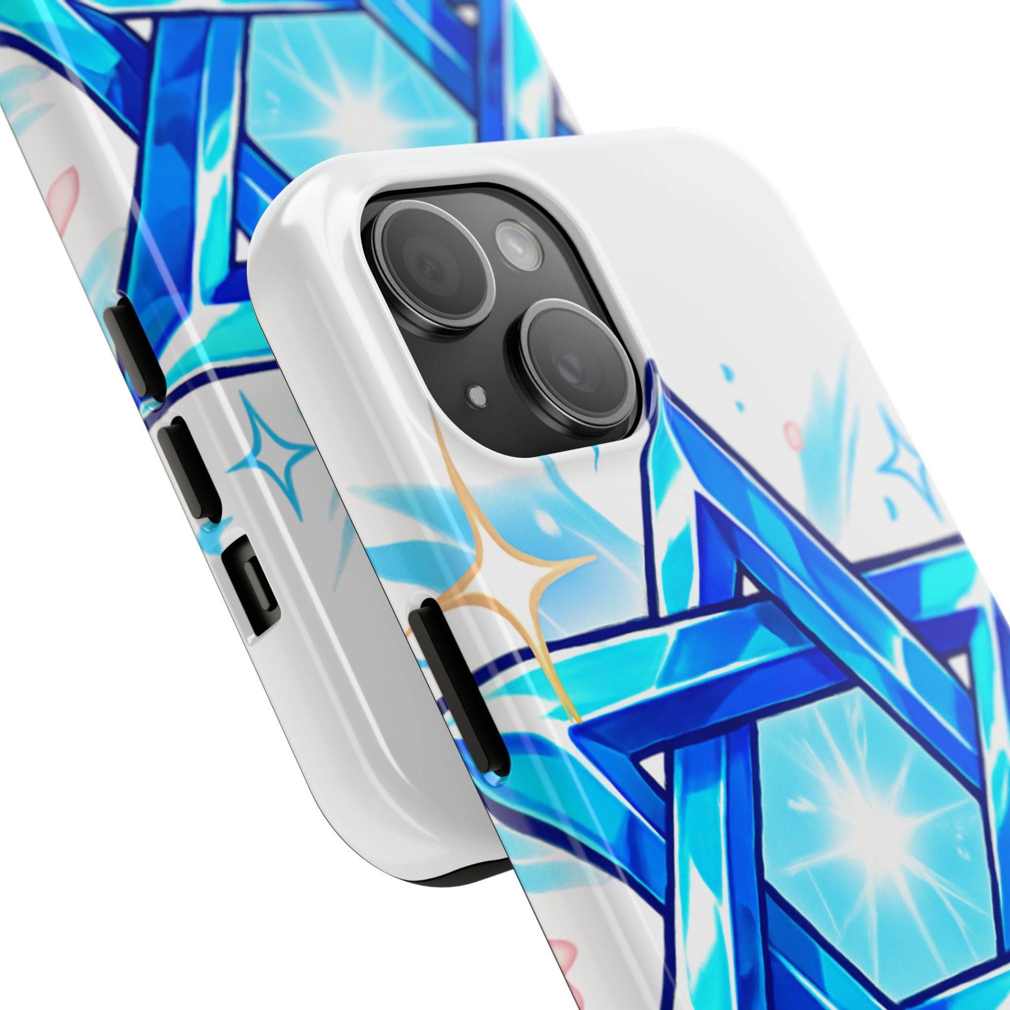 Star of David Blue Phone Case — Jewish Protection Design | Jewish Gift