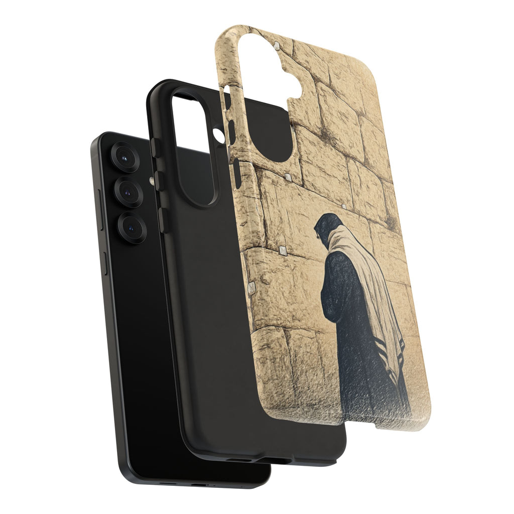 Western Wall Prayer Phone Case — Jewish Prayer Design Tough Cases