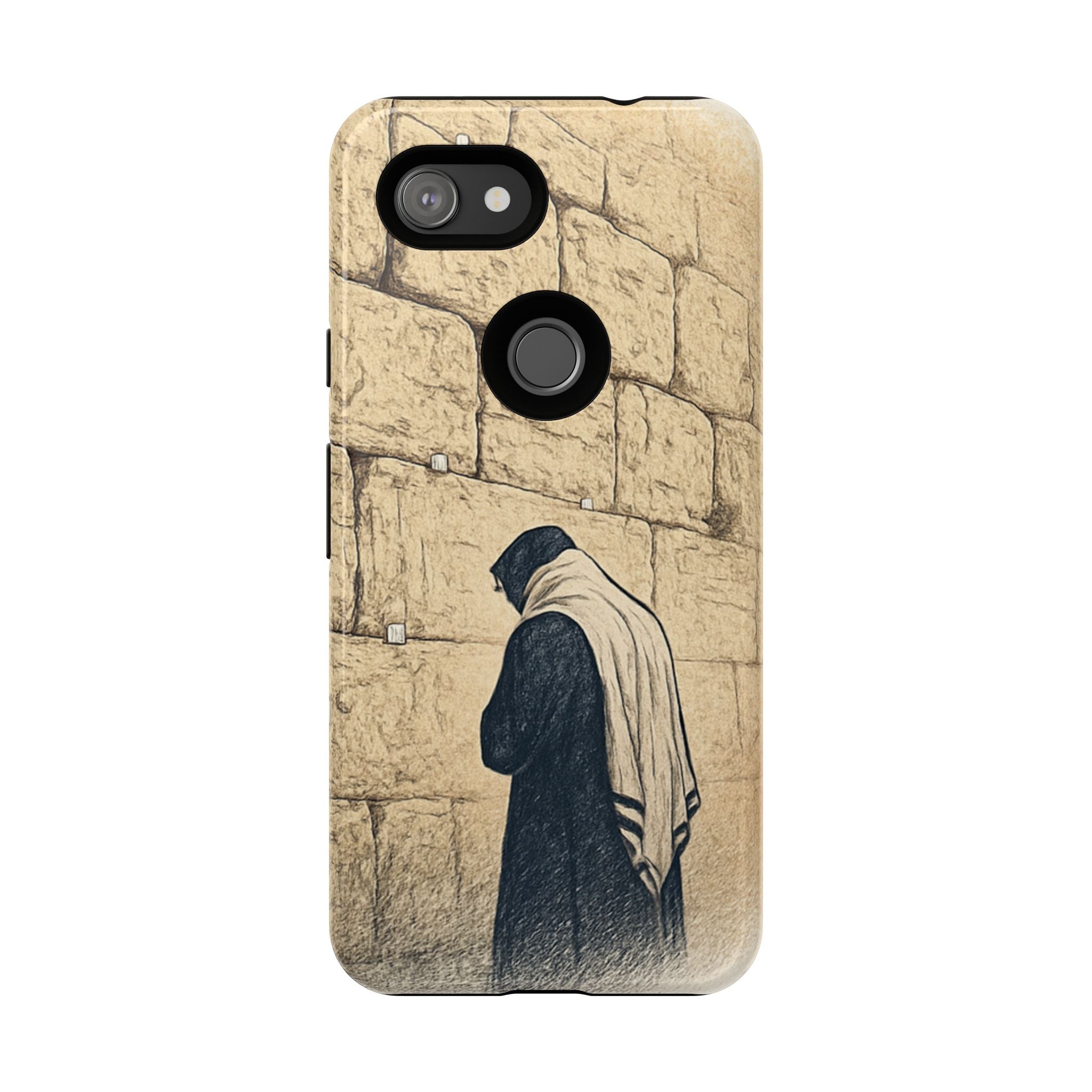 Western Wall Prayer Phone Case — Jewish Prayer Design Tough Cases