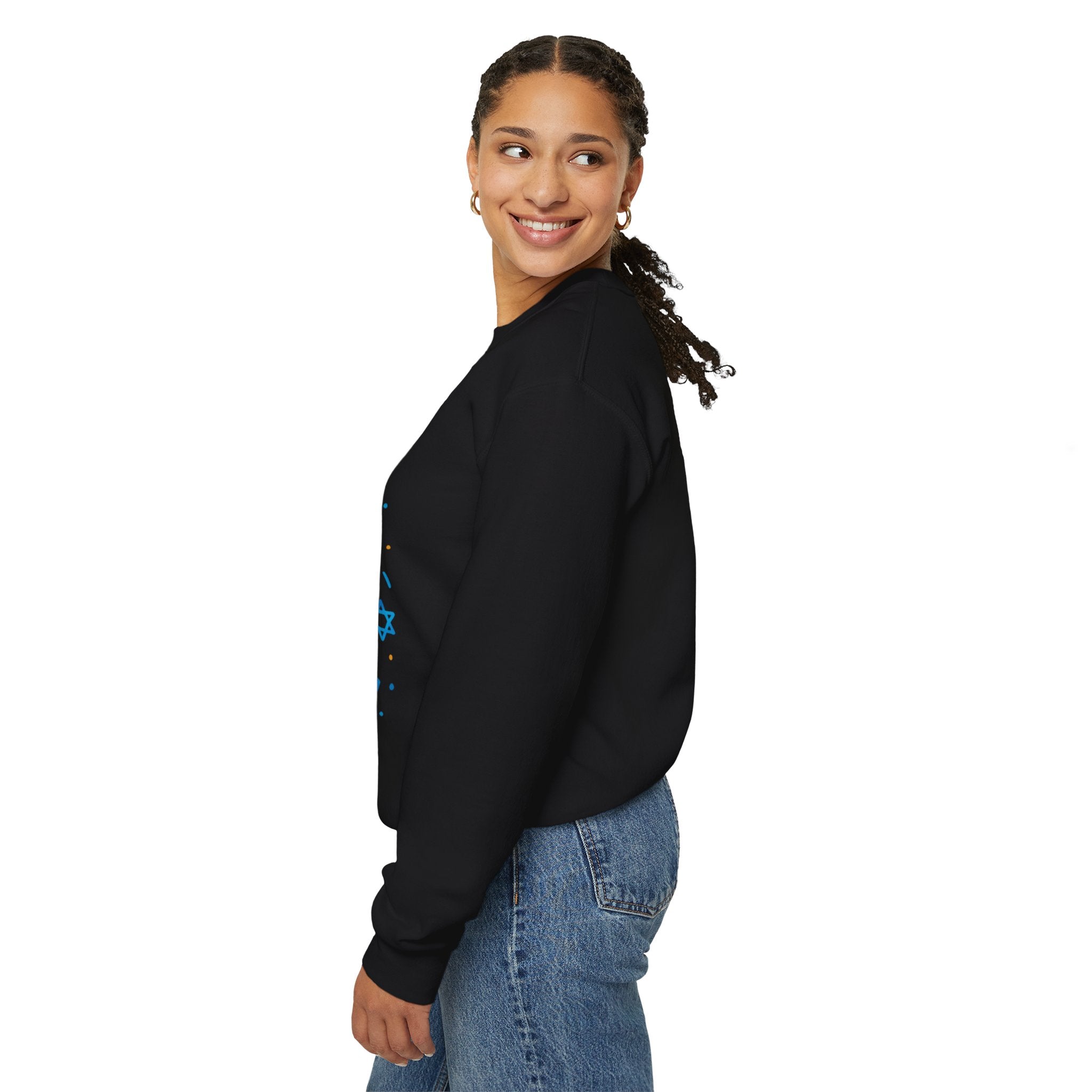 Happy Hanukkah Menorah Sweatshirt
