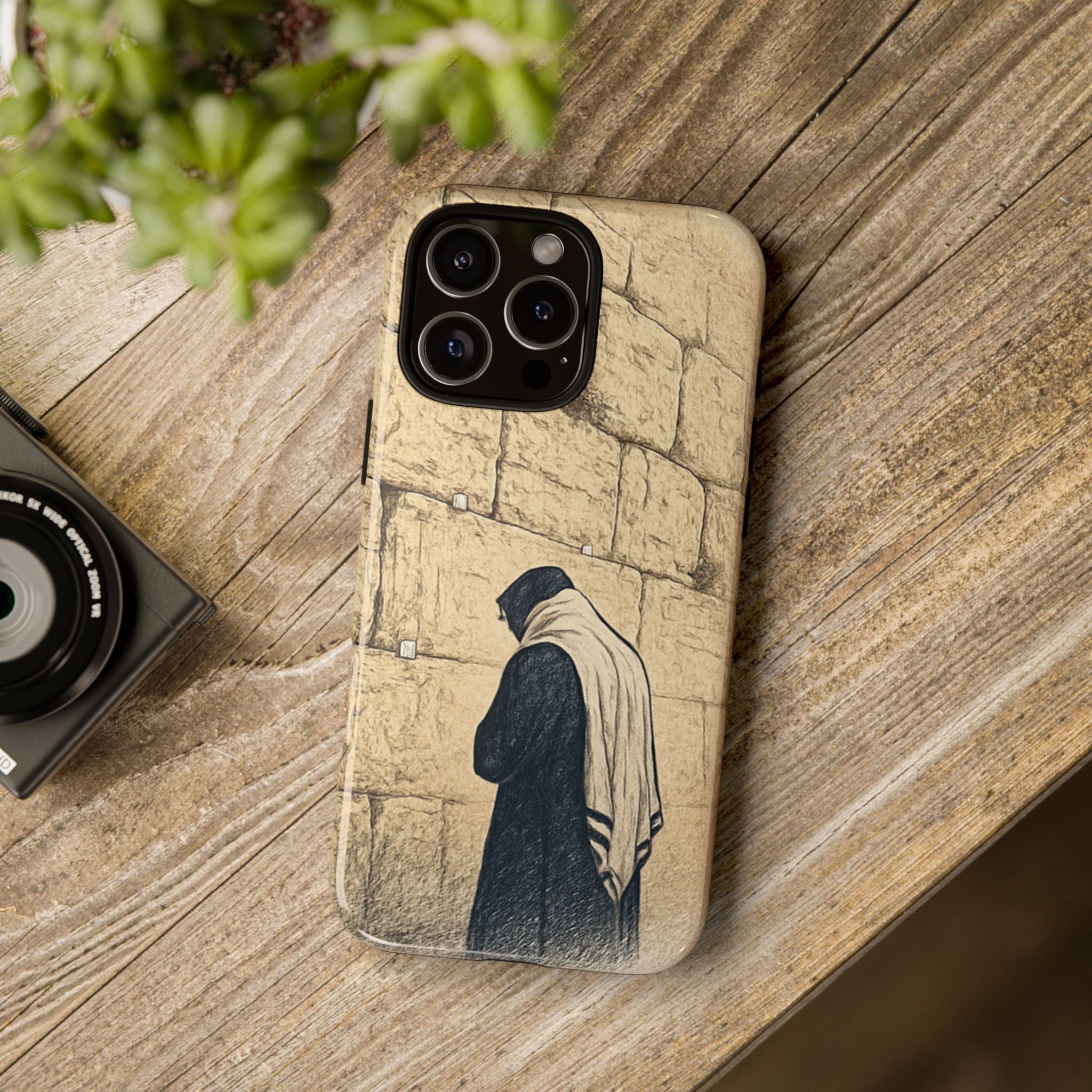 Western Wall Prayer Phone Case — Jewish Prayer Design Tough Cases