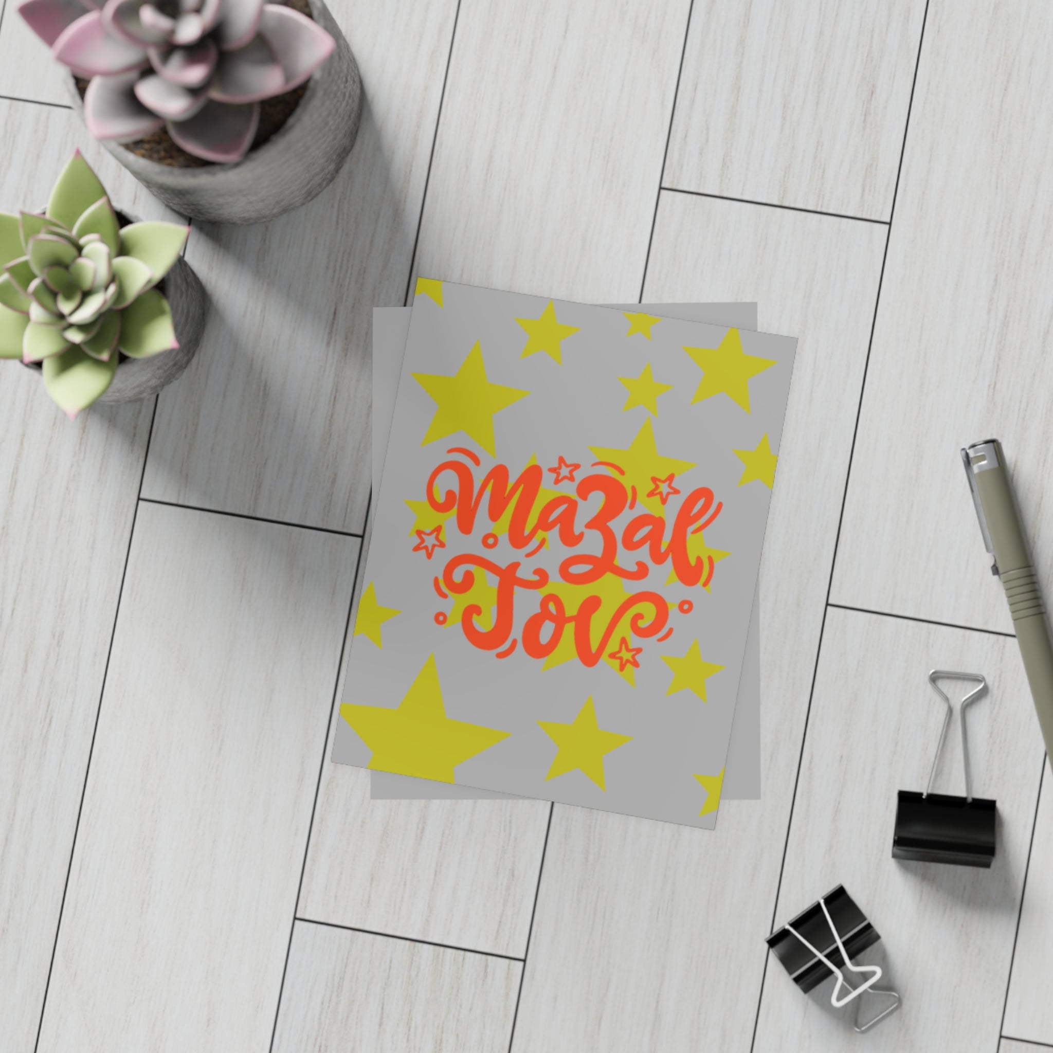 Mazel Tov Postcard Bundle (Envelopes Included)