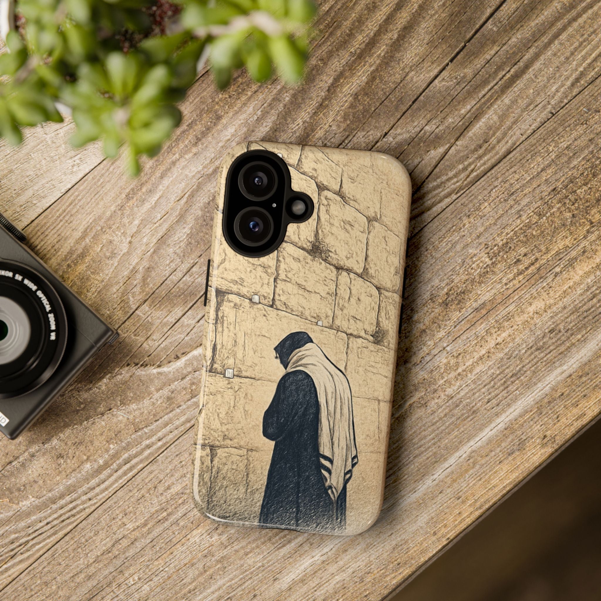 Western Wall Prayer Phone Case — Jewish Prayer Design Tough Cases