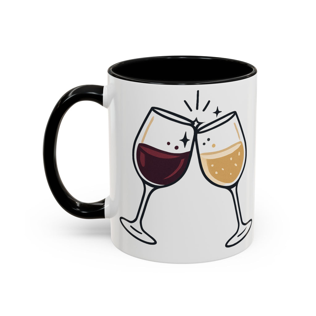 Jewish L’Chaim Accent Coffee Mug — Hebrew Toast Mug (11/15oz)