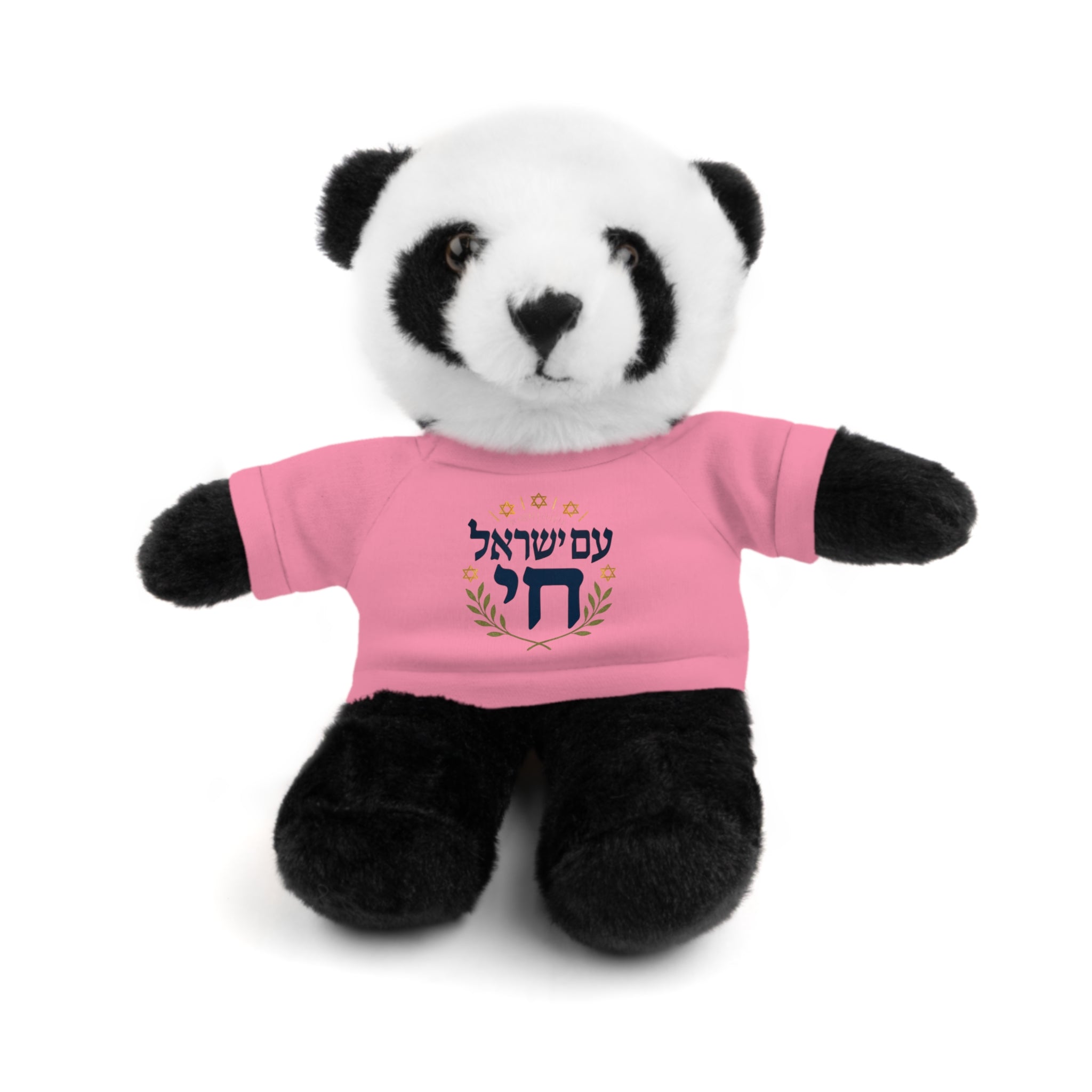 Israel Chai Teddy Bear — Plush Stuffed Animal with Tee