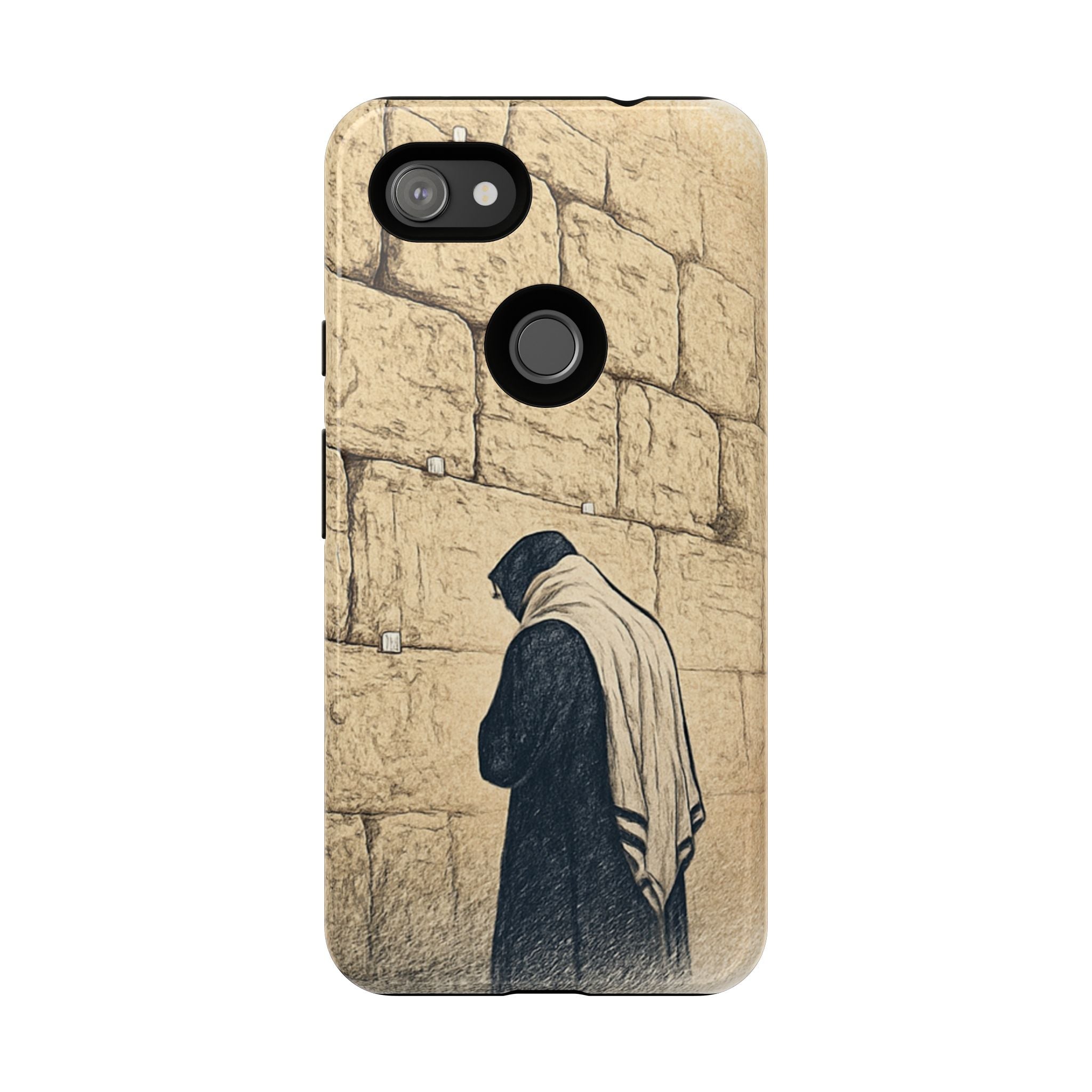 Western Wall Prayer Phone Case — Jewish Prayer Design Tough Cases
