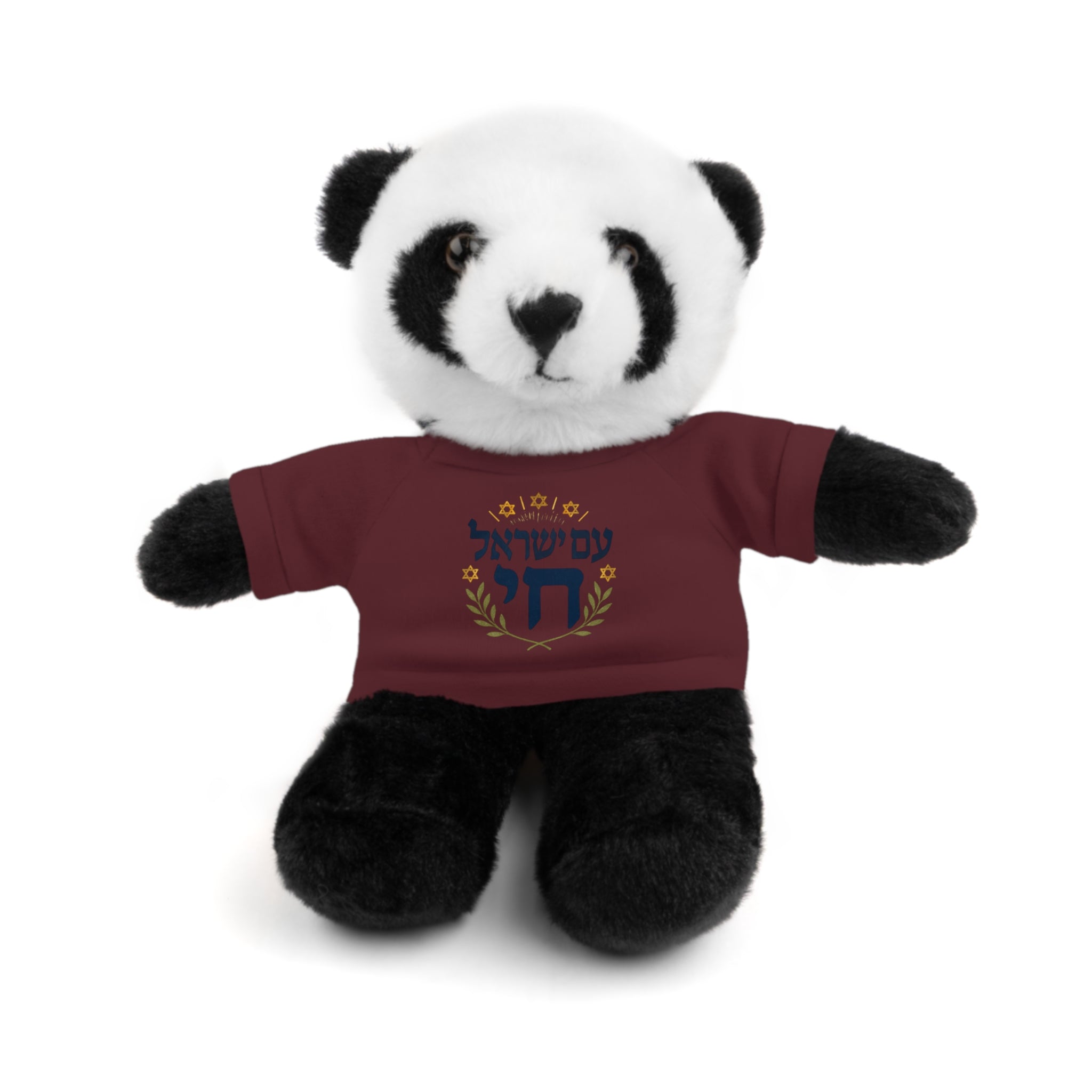 Israel Chai Teddy Bear — Plush Stuffed Animal with Tee
