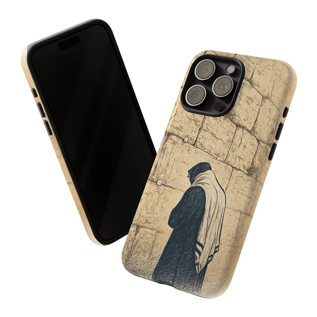 Western Wall Prayer Phone Case — Jewish Prayer Design Tough Cases