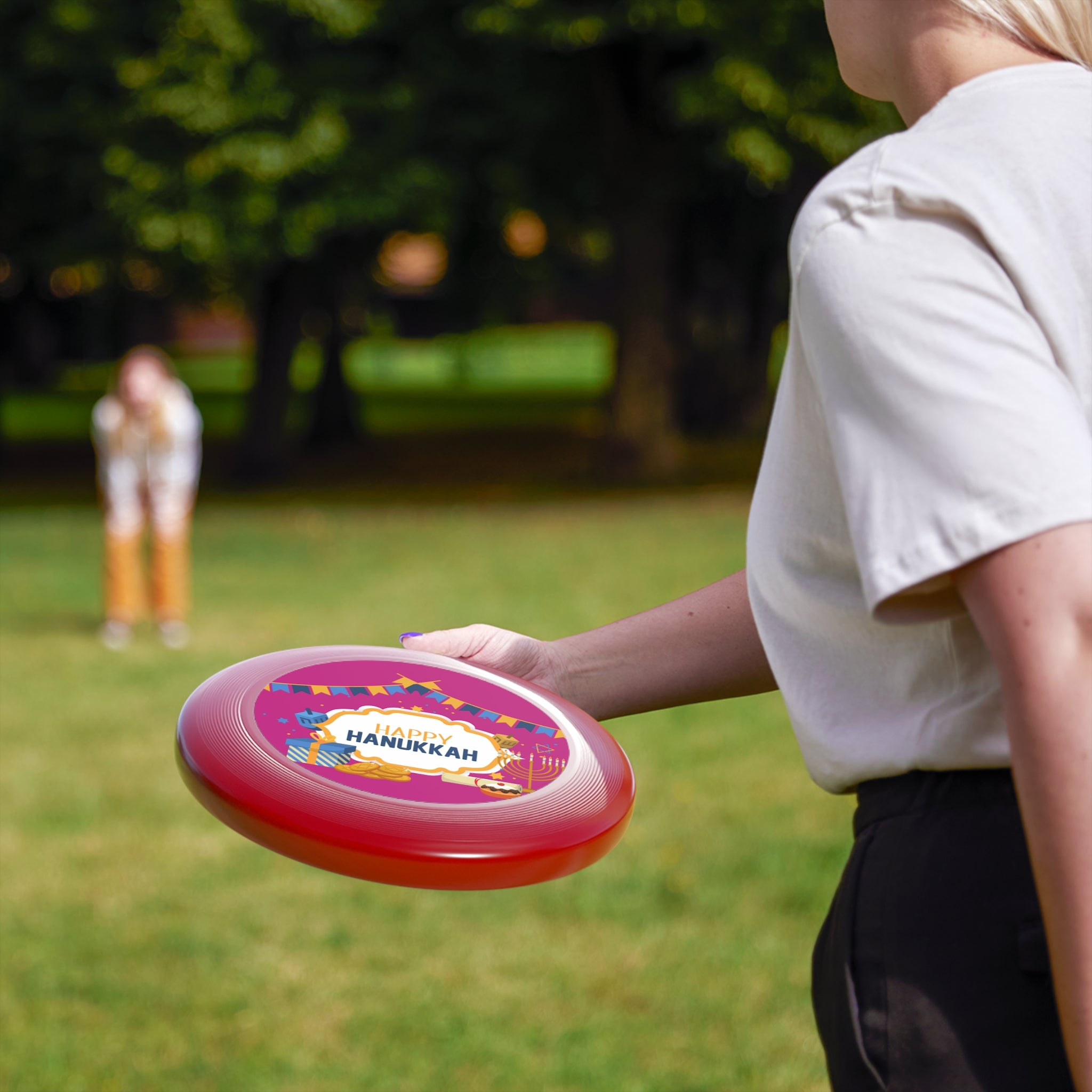 Hanukkah Frisbee — Happy Hanukkah Holiday Flying Disc