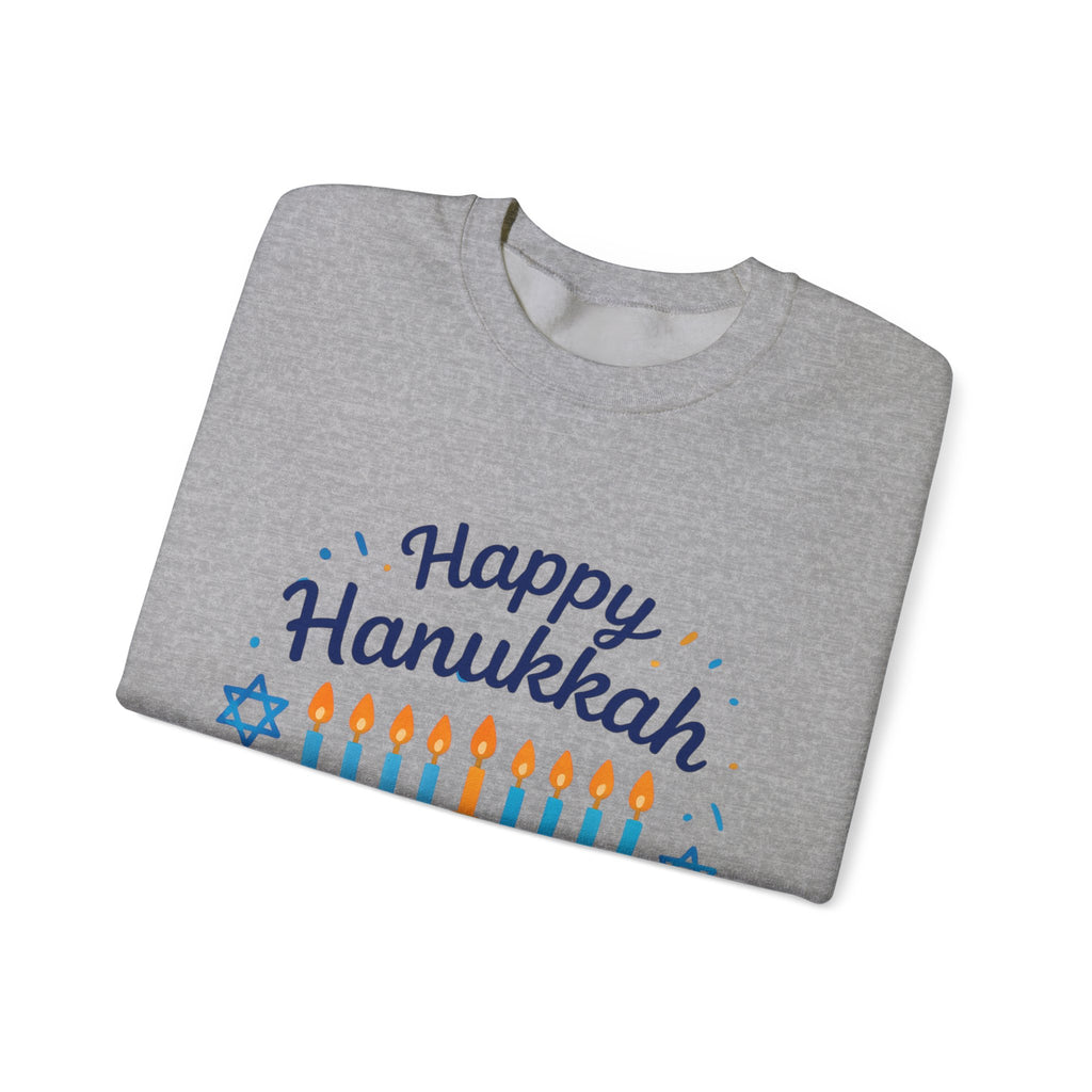 Happy Hanukkah Menorah Sweatshirt