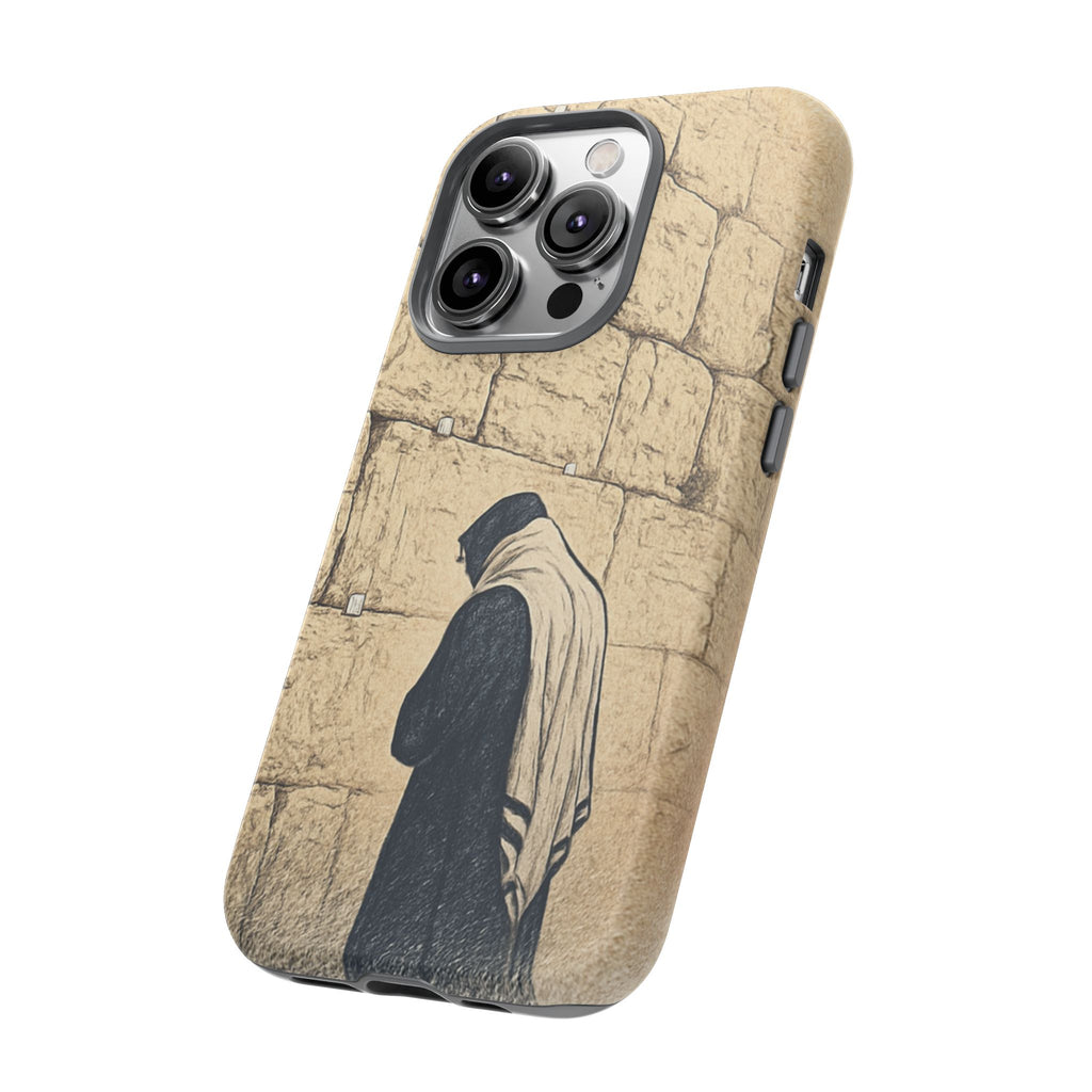 Western Wall Prayer Phone Case — Jewish Prayer Design Tough Cases