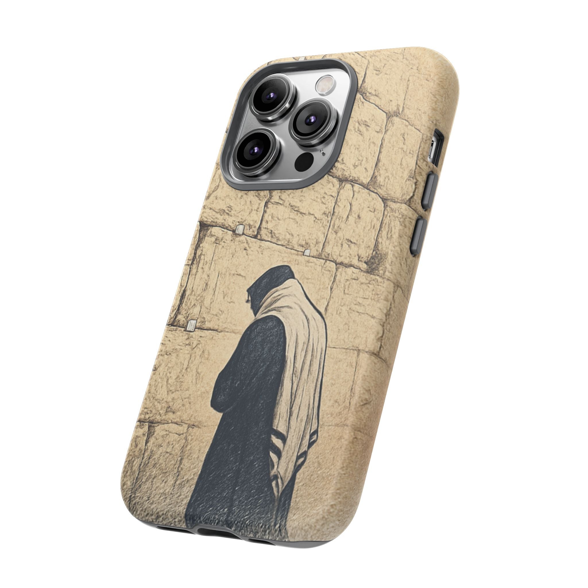 Western Wall Prayer Phone Case — Jewish Prayer Design Tough Cases