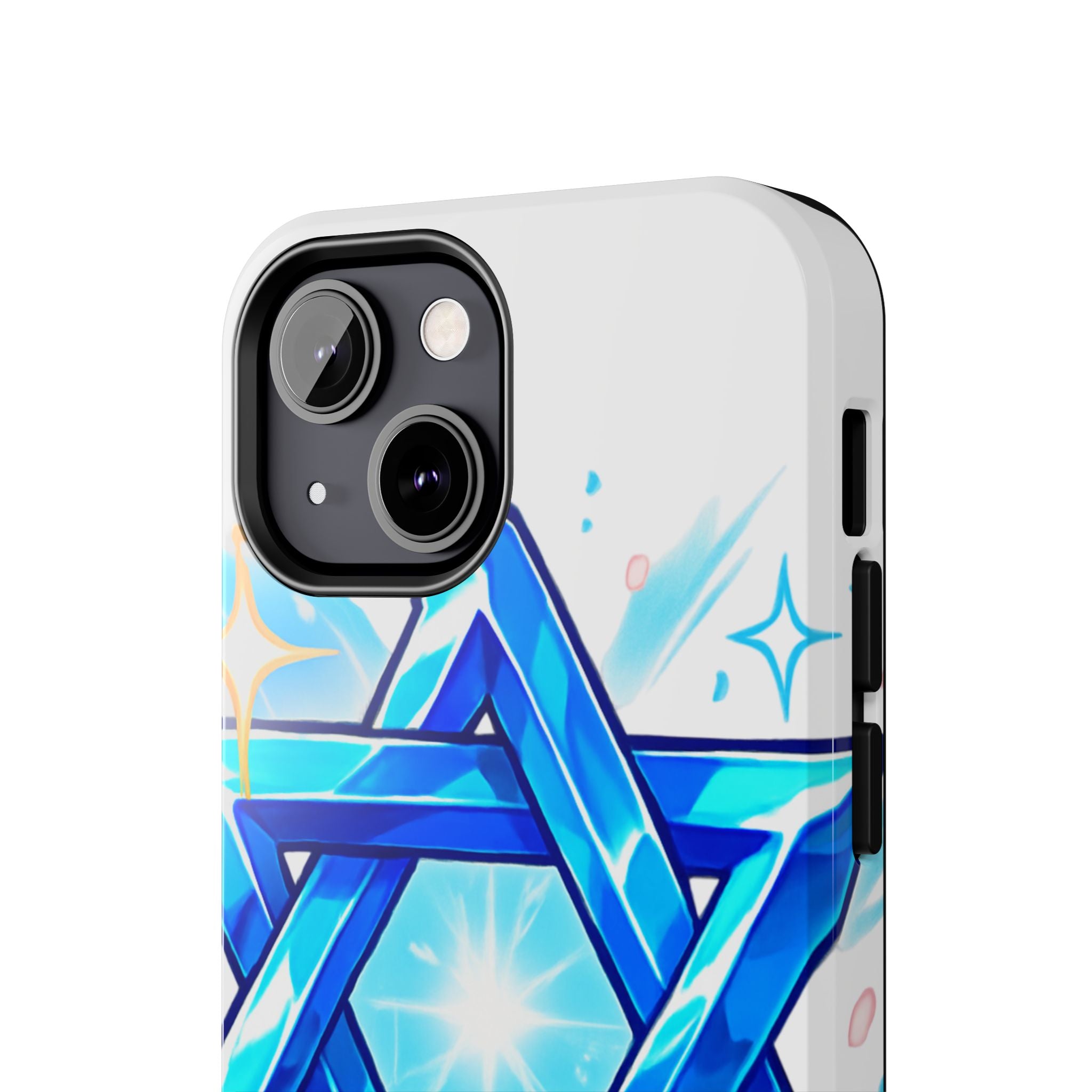 Star of David Blue Phone Case — Jewish Protection Design | Jewish Gift