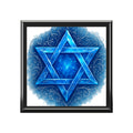Blue Star of David Jewelry Box – Elegant Judaica Keepsake Gift