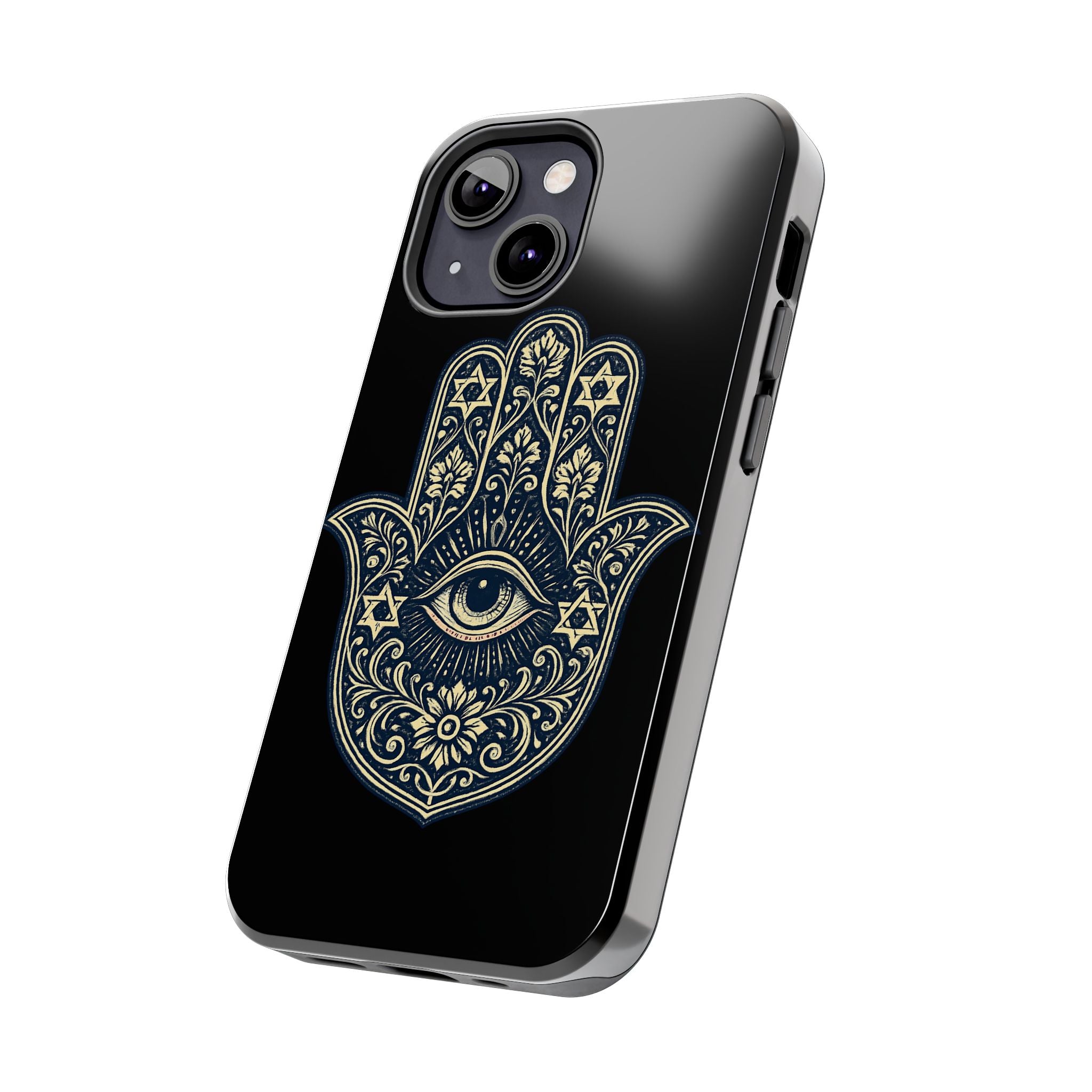 Hamsa Eye Tough Phone Case — Protective Spiritual Phone Cover