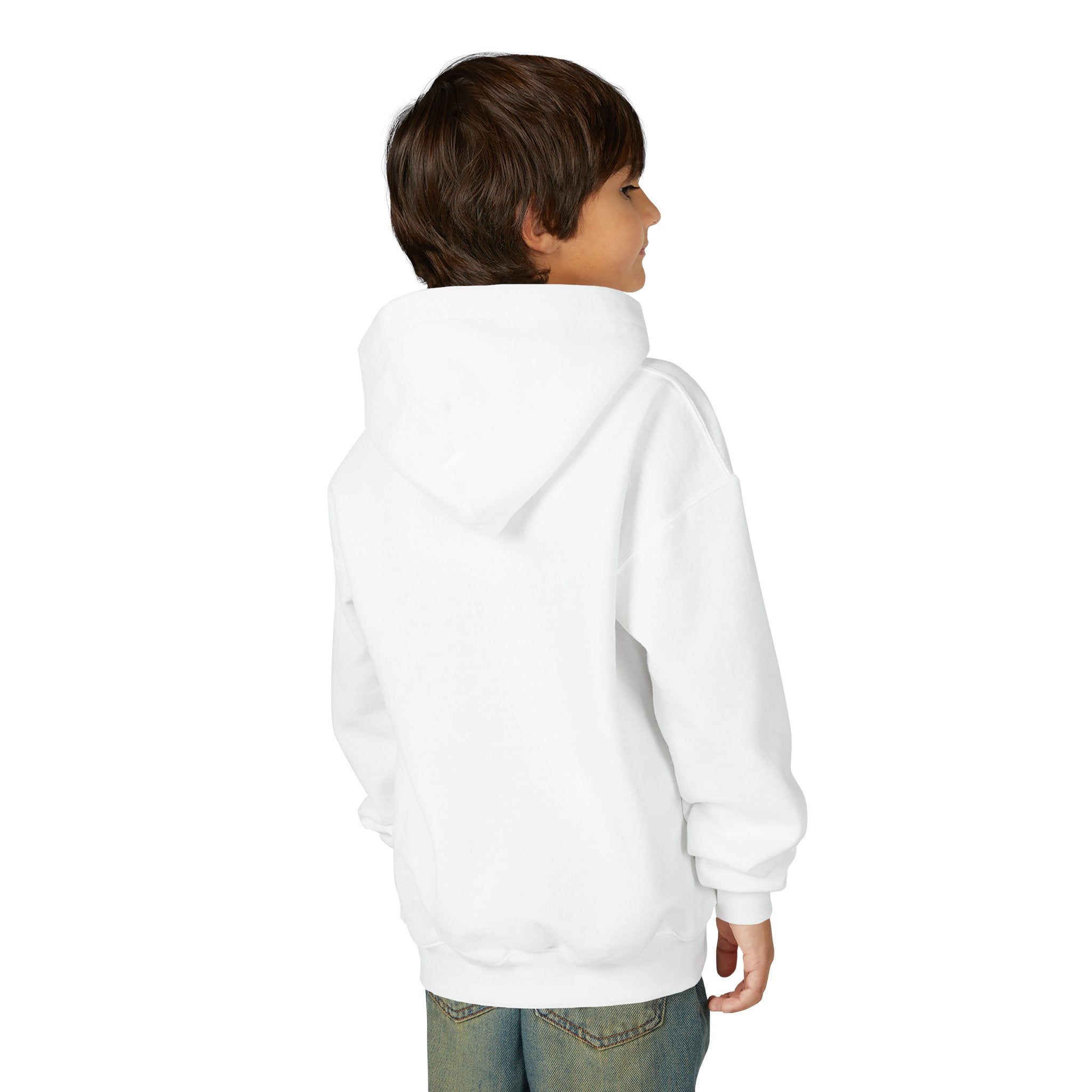 Shabbos Candles Kids Hoodie — Youth Shabbat Candle Lighting Sweatshirt