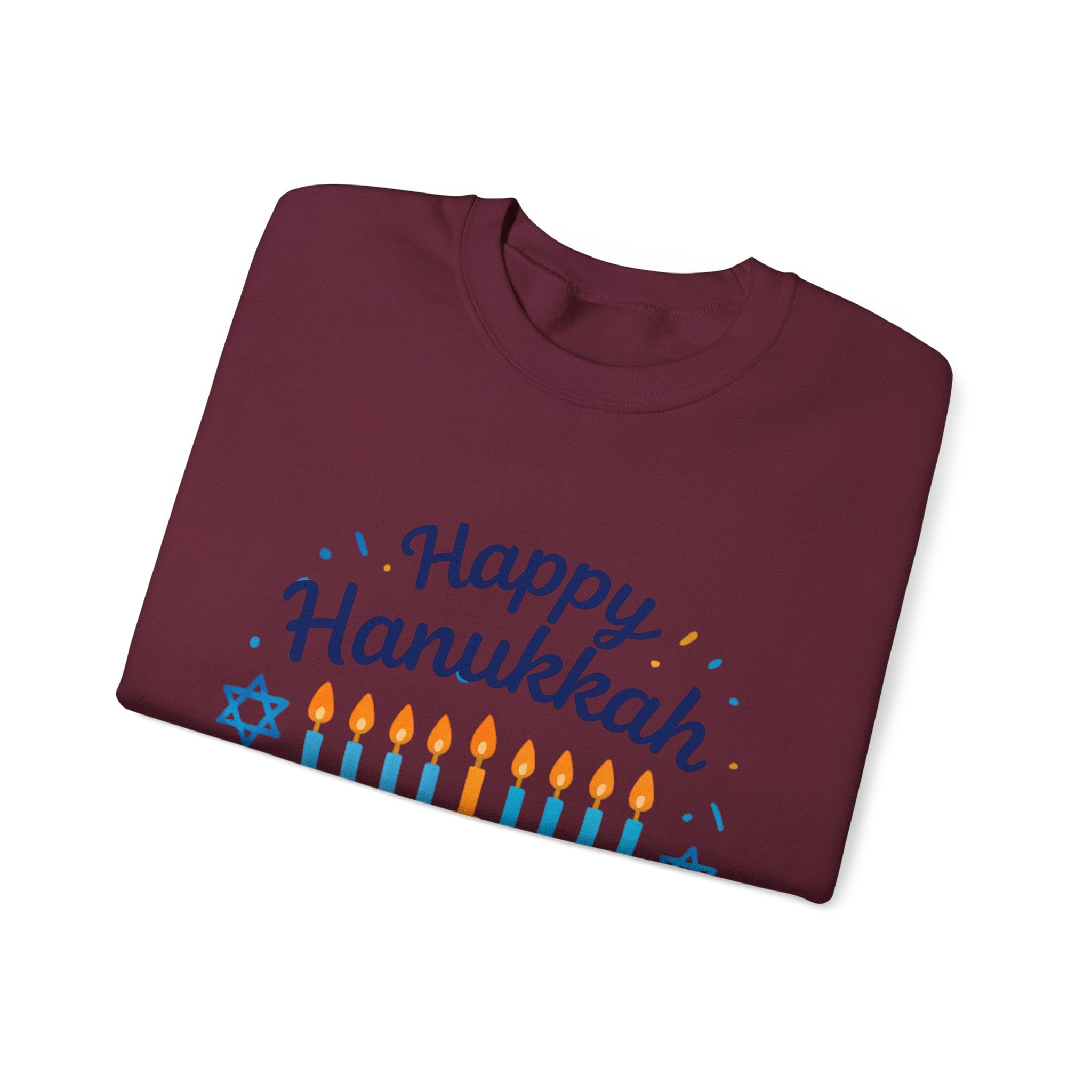 Happy Hanukkah Menorah Sweatshirt