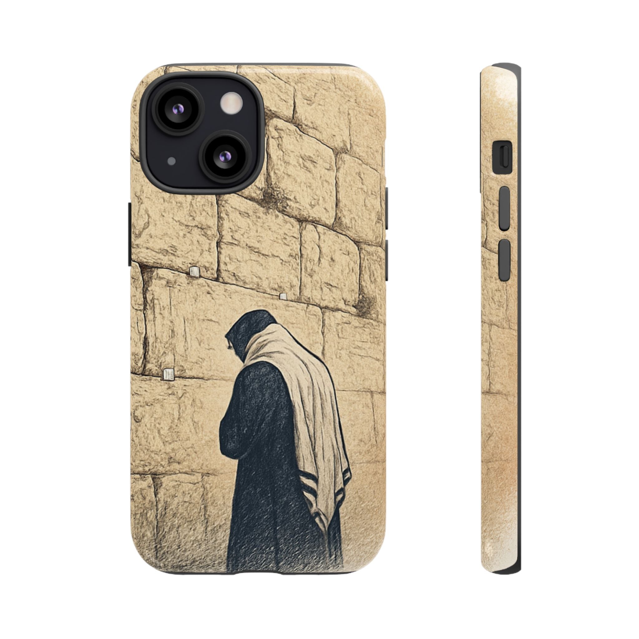 Western Wall Prayer Phone Case — Jewish Prayer Design Tough Cases