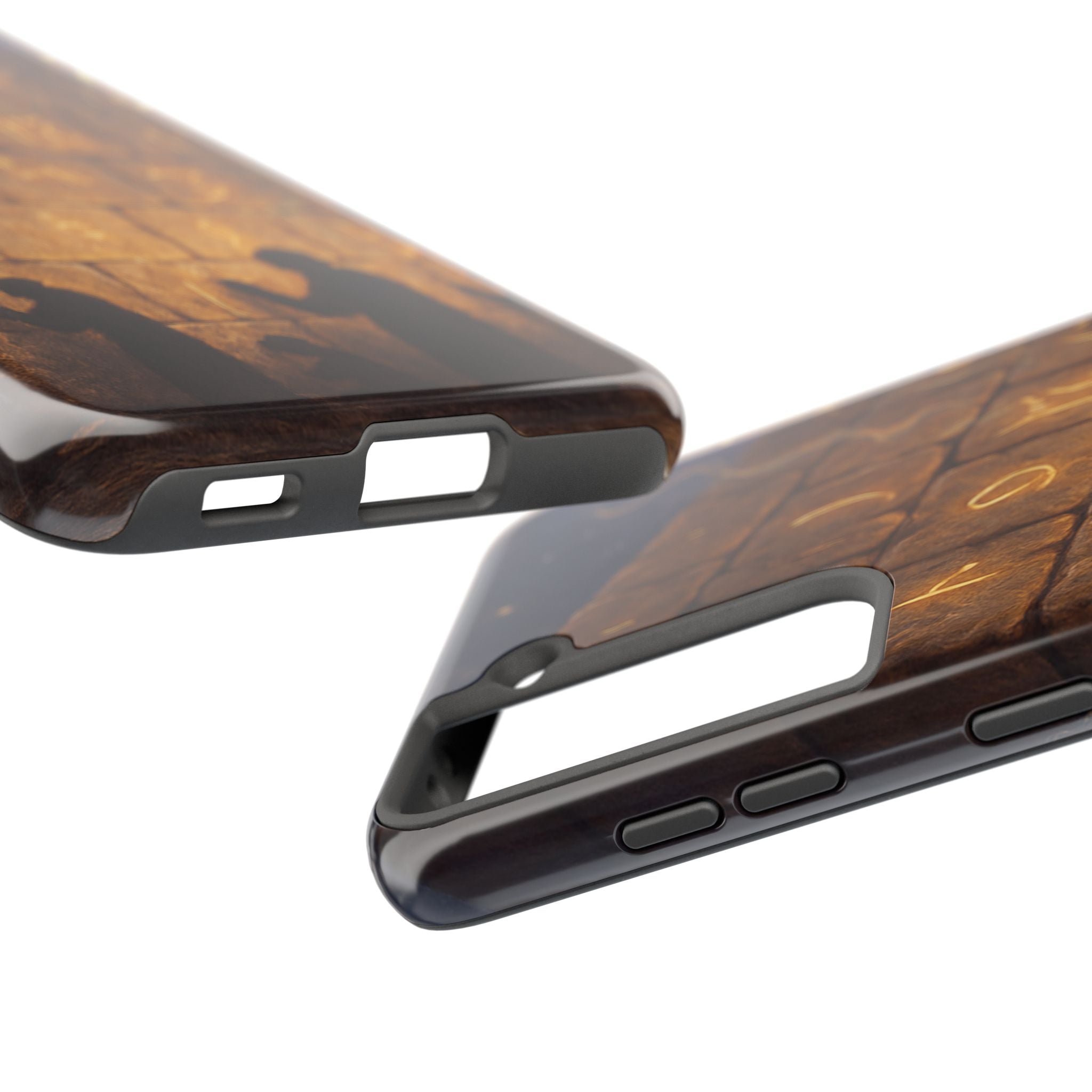 Jewish western Wall Illustration Phone Case — Prayer Silhouettes, Jerusalem Religious Art