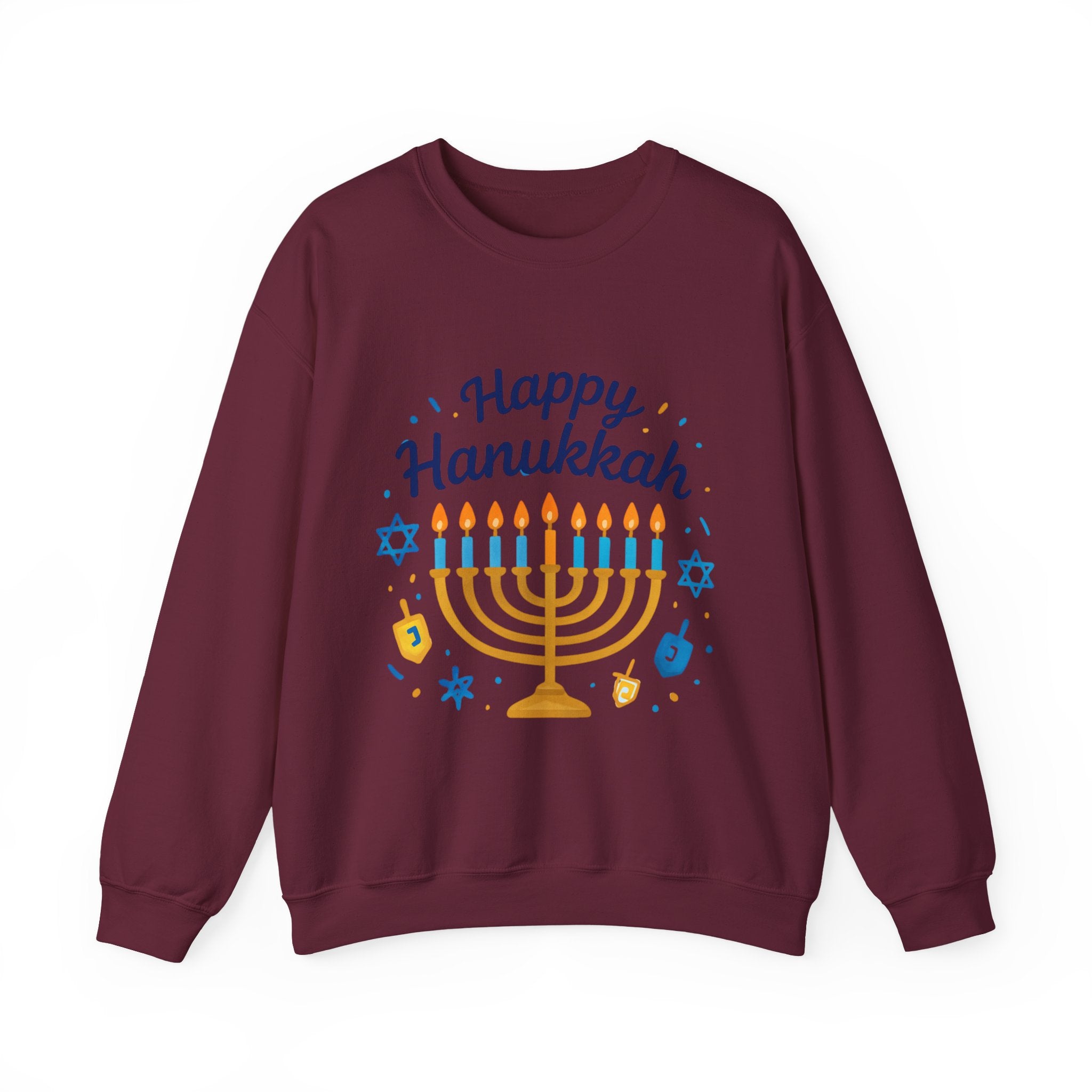 Happy Hanukkah Menorah Sweatshirt