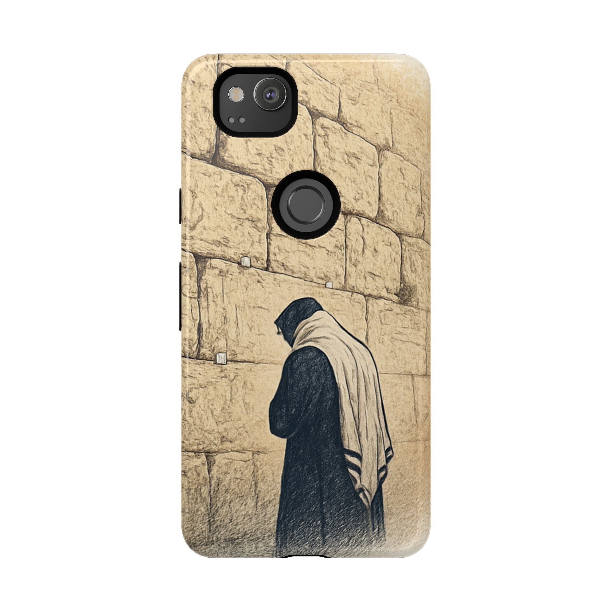 Western Wall Prayer Phone Case — Jewish Prayer Design Tough Cases