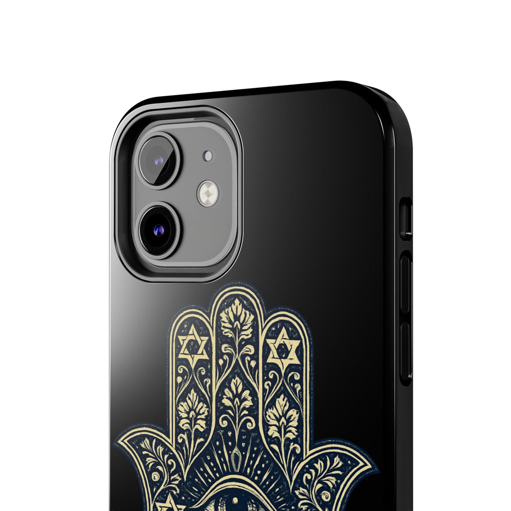 Hamsa Eye Tough Phone Case — Protective Spiritual Phone Cover