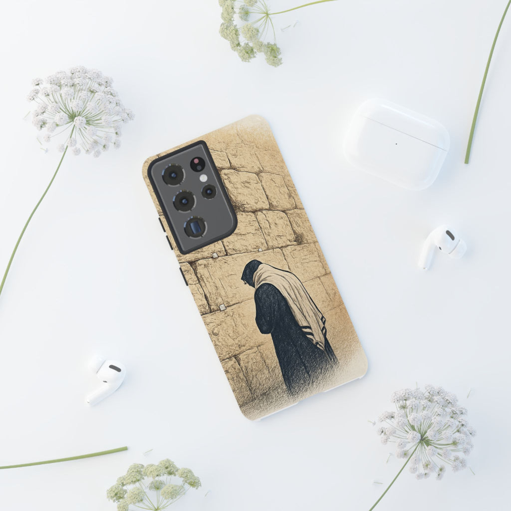 Western Wall Prayer Phone Case — Jewish Prayer Design Tough Cases