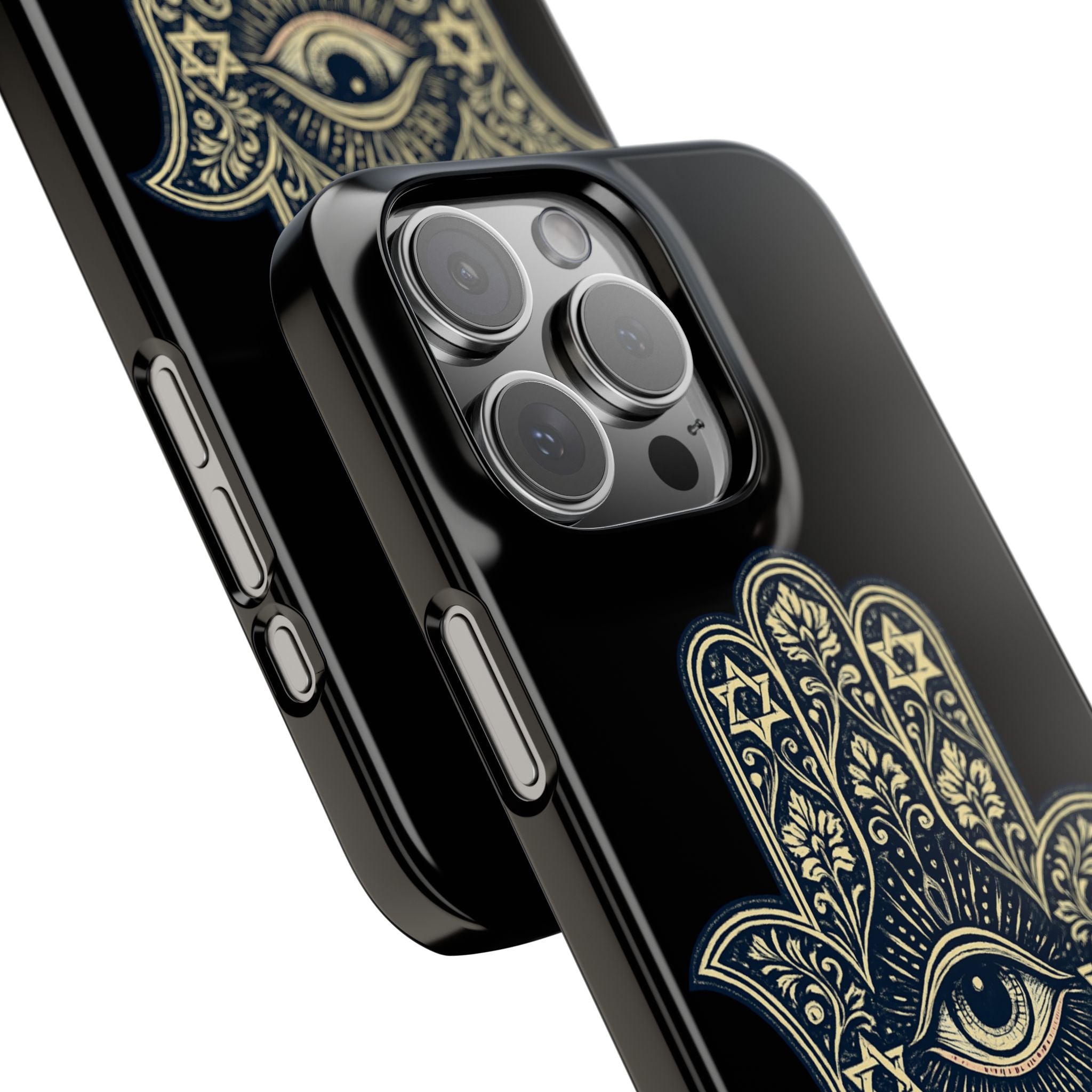 Hamsa Eye Slim Phone Case — Protective Spiritual Hand Design