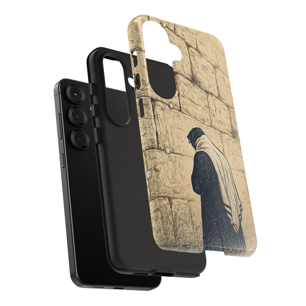 Western Wall Prayer Phone Case — Jewish Prayer Design Tough Cases