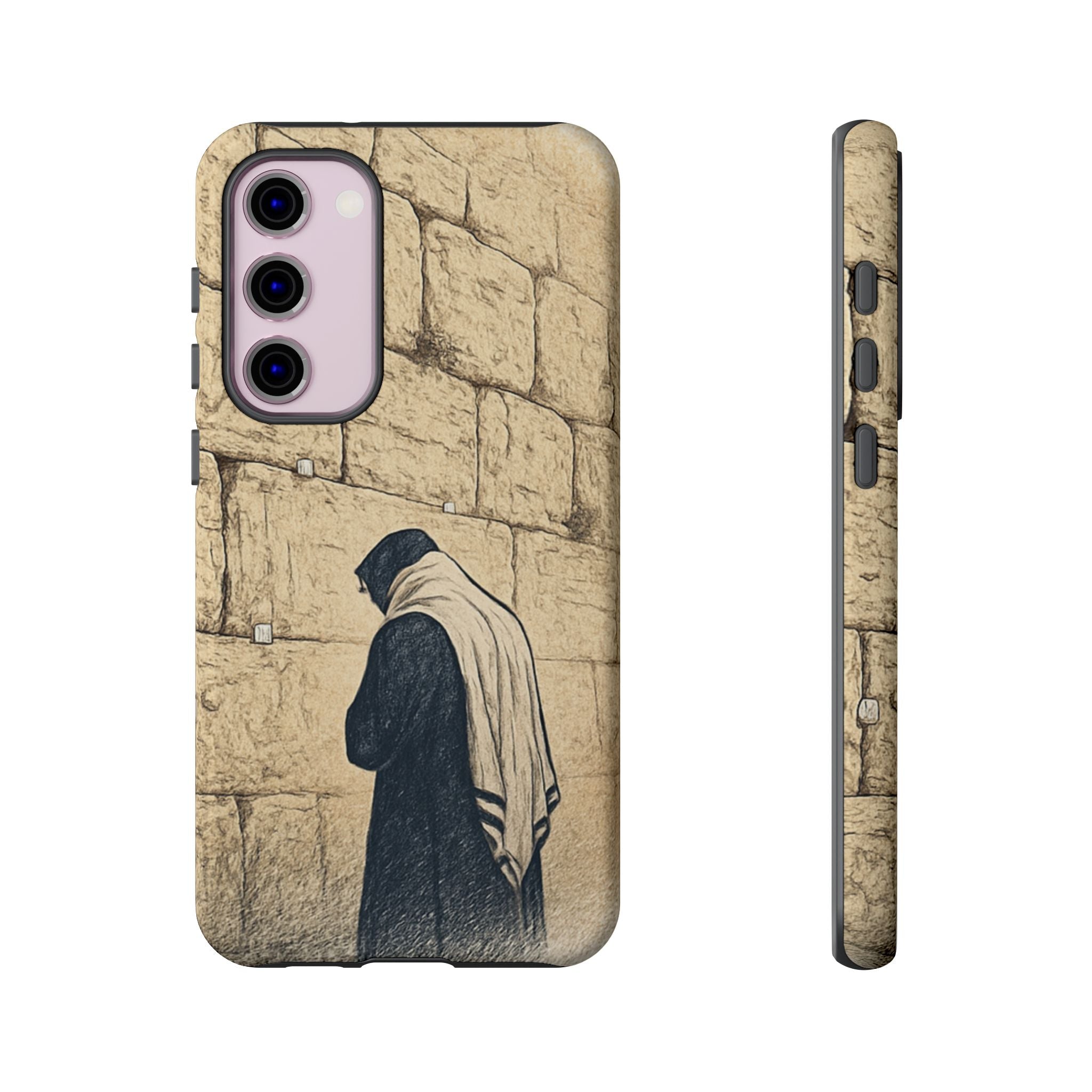 Western Wall Prayer Phone Case — Jewish Prayer Design Tough Cases