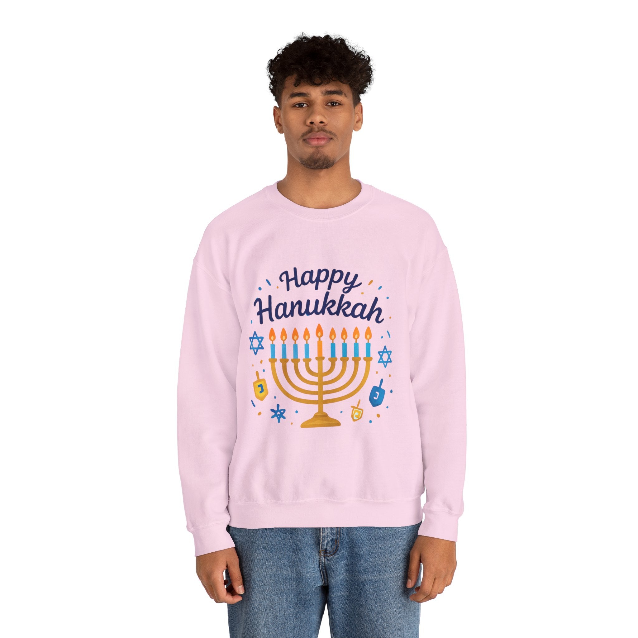 Happy Hanukkah Menorah Sweatshirt