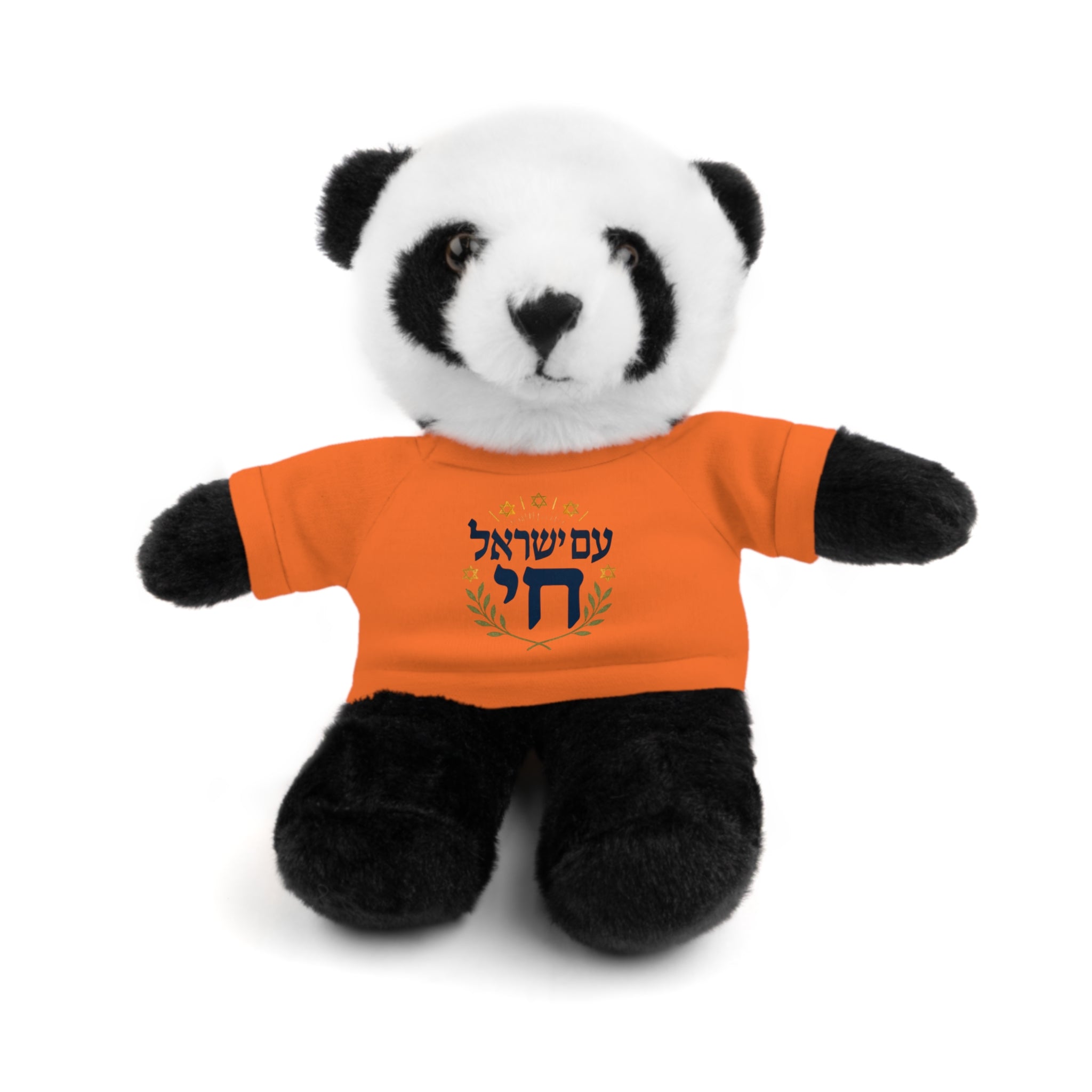 Israel Chai Teddy Bear — Plush Stuffed Animal with Tee