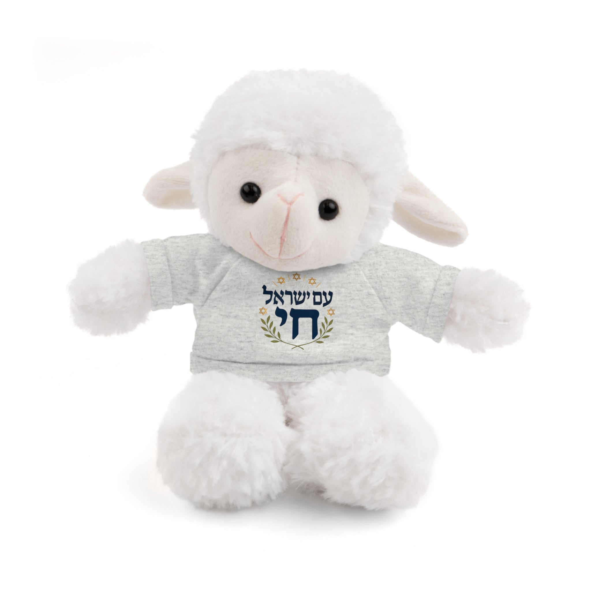 Israel Chai Teddy Bear — Plush Stuffed Animal with Tee
