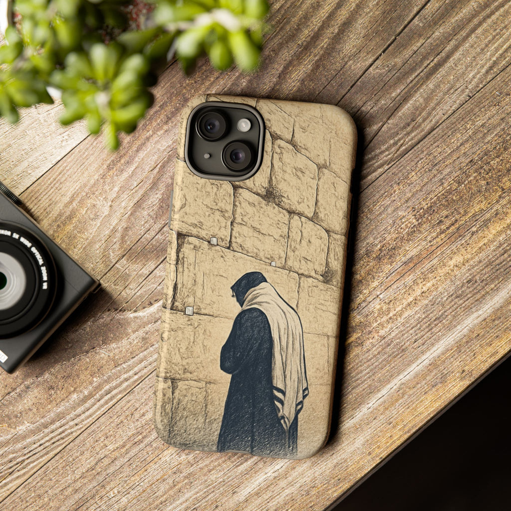 Western Wall Prayer Phone Case — Jewish Prayer Design Tough Cases