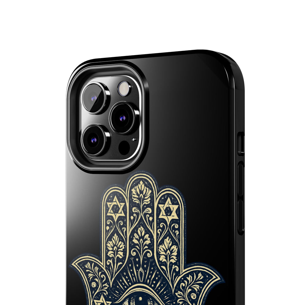 Hamsa Eye Tough Phone Case — Protective Spiritual Phone Cover