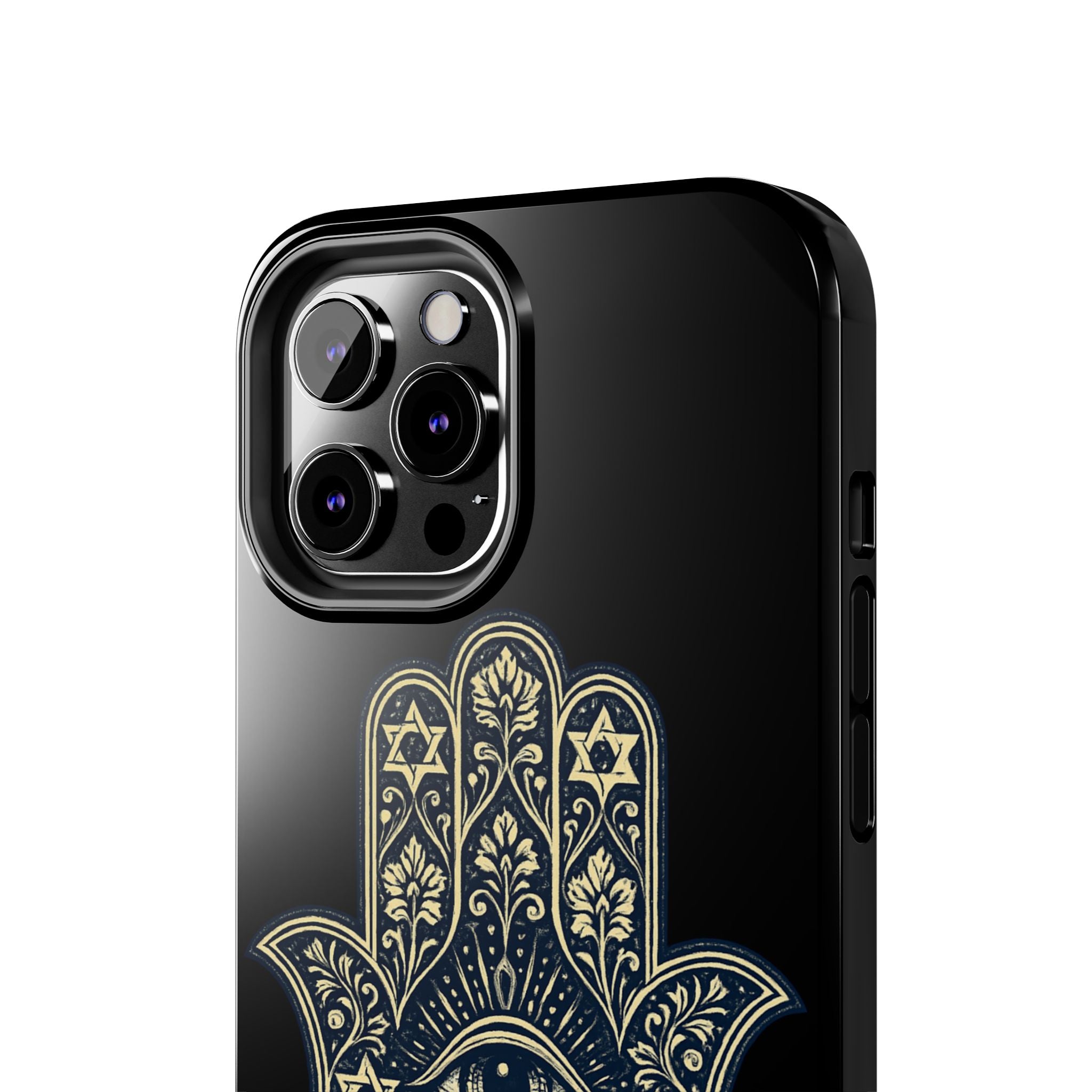 Hamsa Eye Tough Phone Case — Protective Spiritual Phone Cover