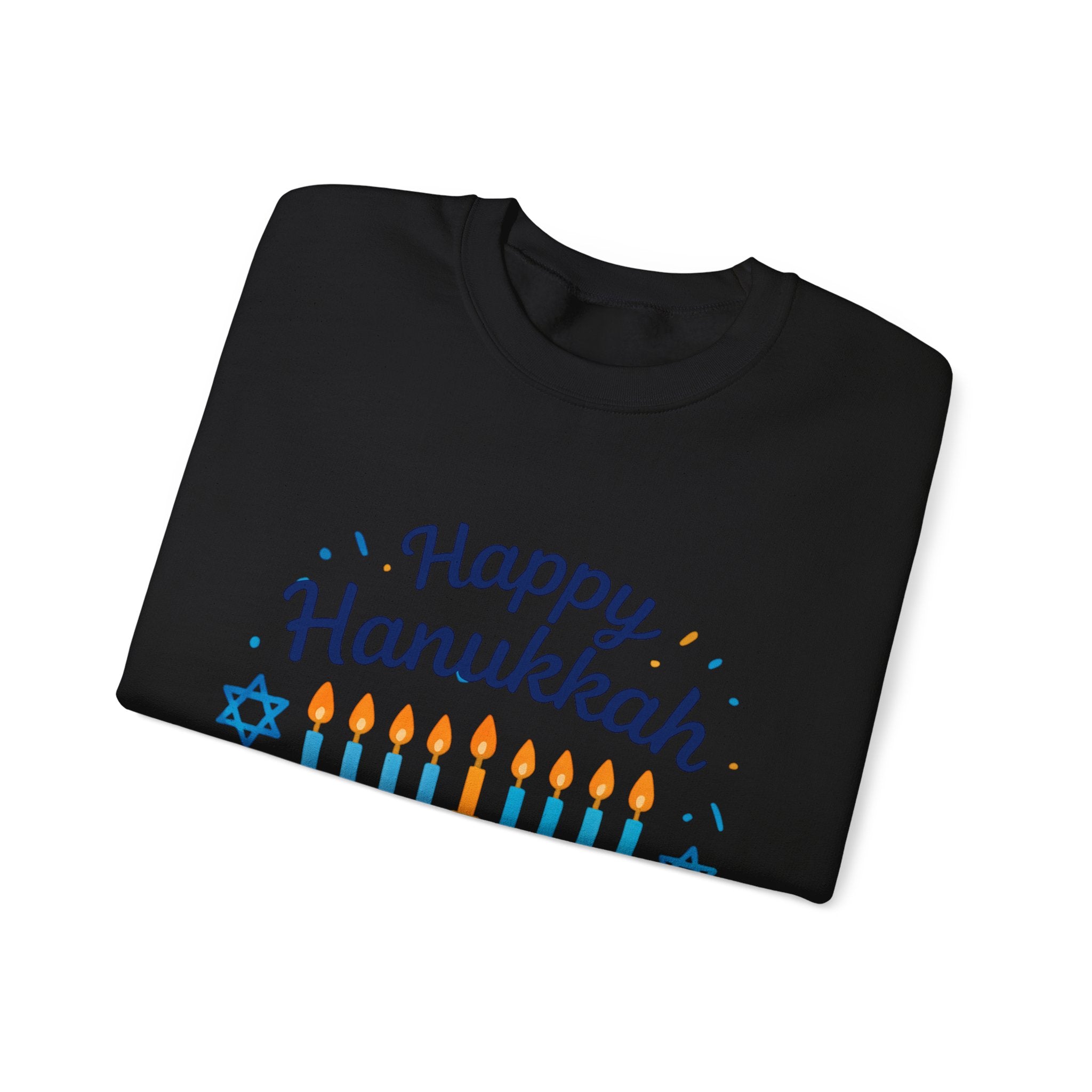 Happy Hanukkah Menorah Sweatshirt