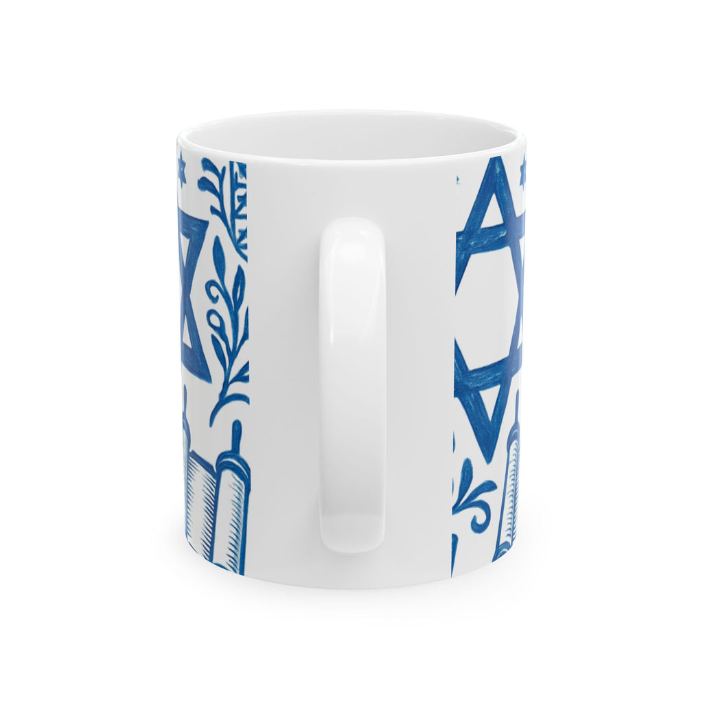 Star of David Ceramic Mug — Jewish Pride 11oz & 15oz