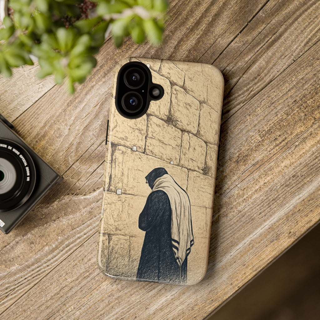 Western Wall Prayer Phone Case — Jewish Prayer Design Tough Cases